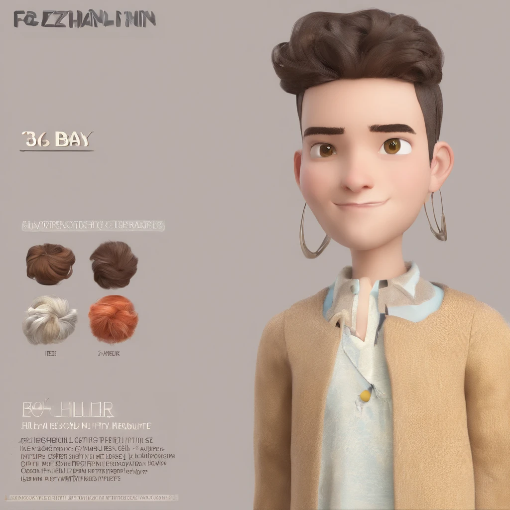 I'm just killin' I'm a boy got medium hair I wear earrings kinda thin face I' my hair is kinda straight and curly