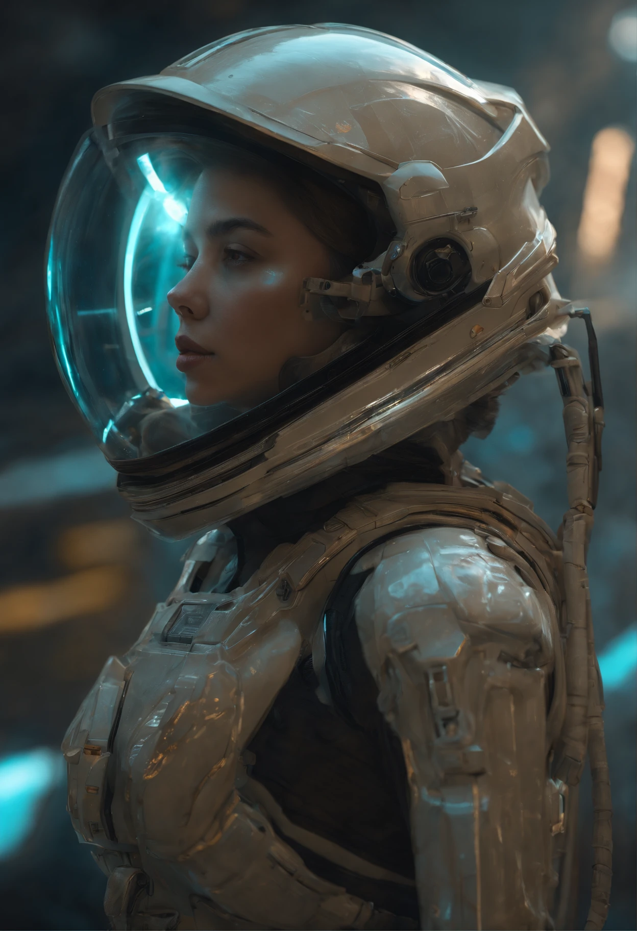 Masterpiece, Astronaut Goddess Metal Liquid Clear Glass Scamelt , Shrouded in shadows, Couleurs abyssales vibrantes et dynamiques, entirely within the framework of the, corps entier, Radiation of electrical energy, shoulder length messy hair, corps entier, Belle fille de style Anime Waifu, hyperdetailed painting, Luminisme, art par Carne Griffiths et Wadim Kashin concept art, 8k resolution, Details of fractal isometry Bioluminescence , Rendu 3D, Rendu octane, intricate high detail , cinematic, Trending on Isometric Art Station Centered Hyper Realistic Awesome Color Cover Photo, Hand drawn , graveleux, Realstic, complexe, Definition of hit , cinematic, croquis approximatif, Lignes en gras, sur papier, dynamique, epic, ultra high quality model