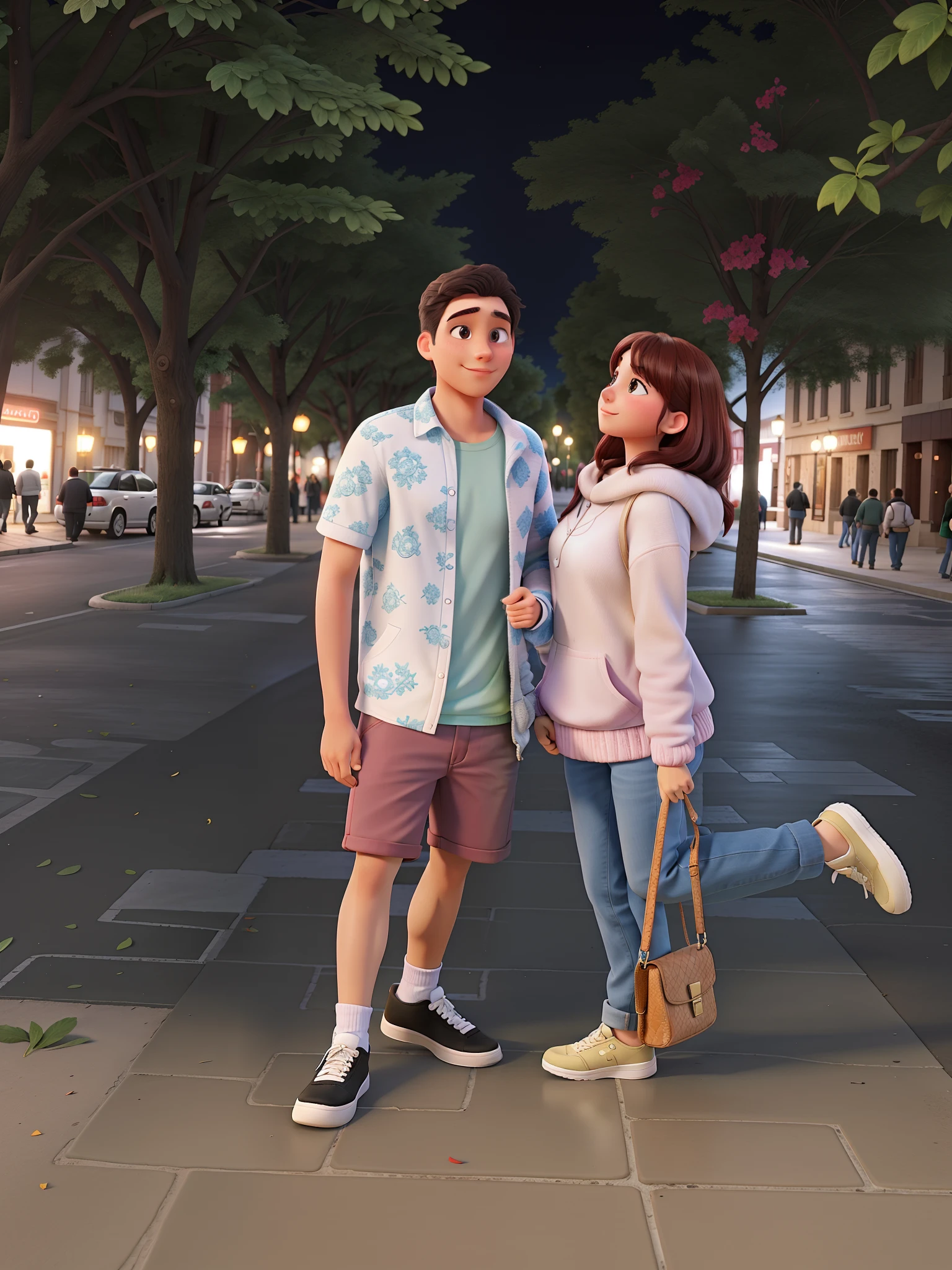 Romantic walk