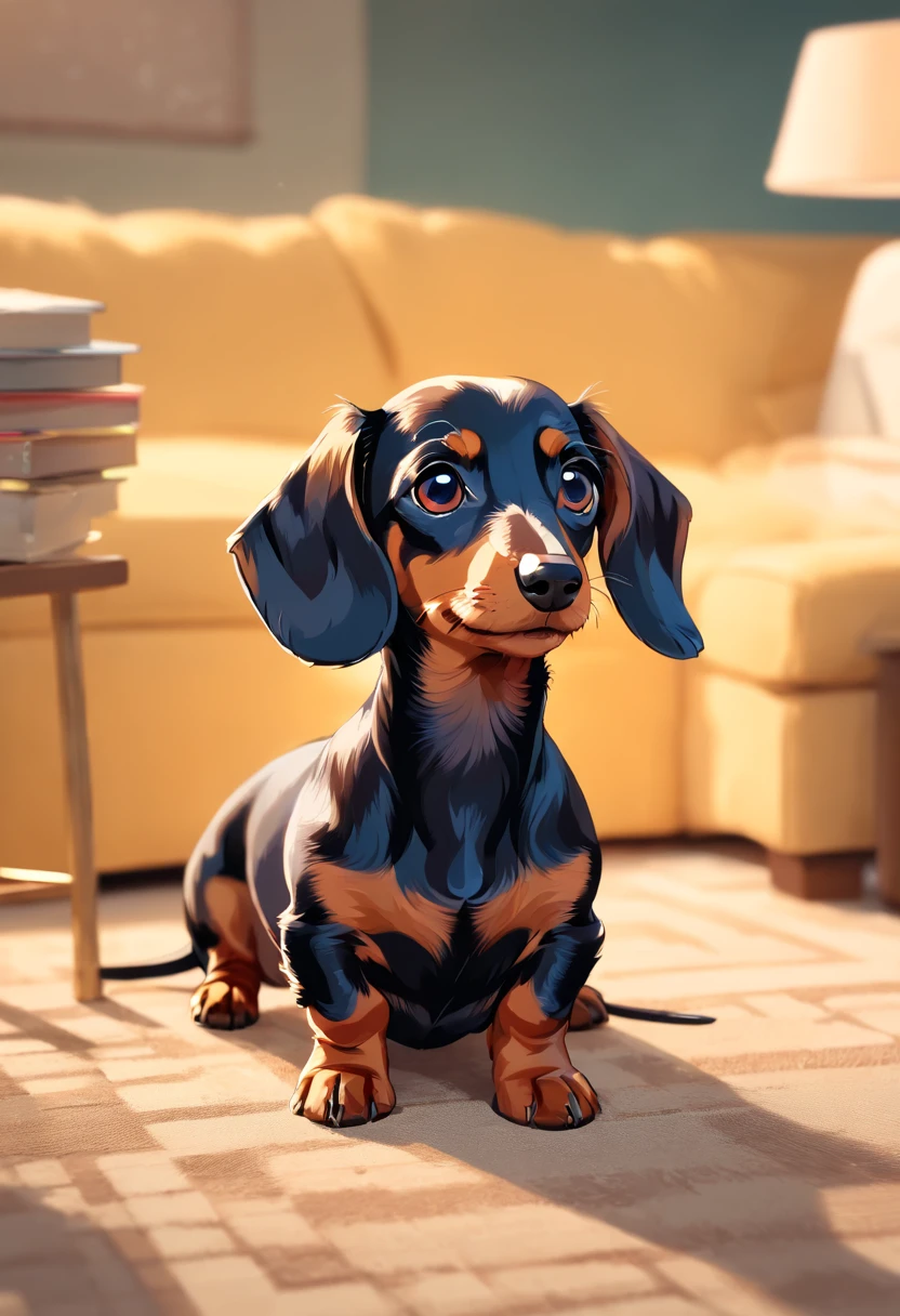 "Produces ultra-high-resolution images of chic miniature Dachshund dogs, In Classic Cat Poses. Advanced macro photography techniques are used to bring out the intricate details of the miniature Dachshund dog's black coat, mustache, e olhos expressivos. exposure."
Place the camera at eye level with the miniature dachshund dog to create an intimate connection between the viewer and the subject of the miniature dachshund dog. Implemente uma abertura ampla para criar uma profundidade de campo rasa, making the miniature dachshund dog stand out clearly against a softly blurred background.
Enhance lighting to highlight the textures and contours of your miniature dachshund dog's body, e use software para remover sombras duras e criar uma atmosfera aconchegante.
Pick up the miniature Dachshund dog in a relaxed position, Mas equilibrado, Showing Flexibility and Grace. Tente capturar momentos de movimento natural, alongamento, Grooming, etc. to convey an authentic feeling.
We implement post-processing techniques that improve image clarity, contraste, and color balance, Preserving Every Aspect of Your Miniature Dachshund Dog, From its intricate patterns to its intense gaze, renderizando-o em detalhes impressionantes.
Enfim, Capture a fleeting moment that conveys the gentle beauty and innate grace of the Miniature Dachshund and celebrates the Miniature Dachshund's unique essence of curiosity and poise. "