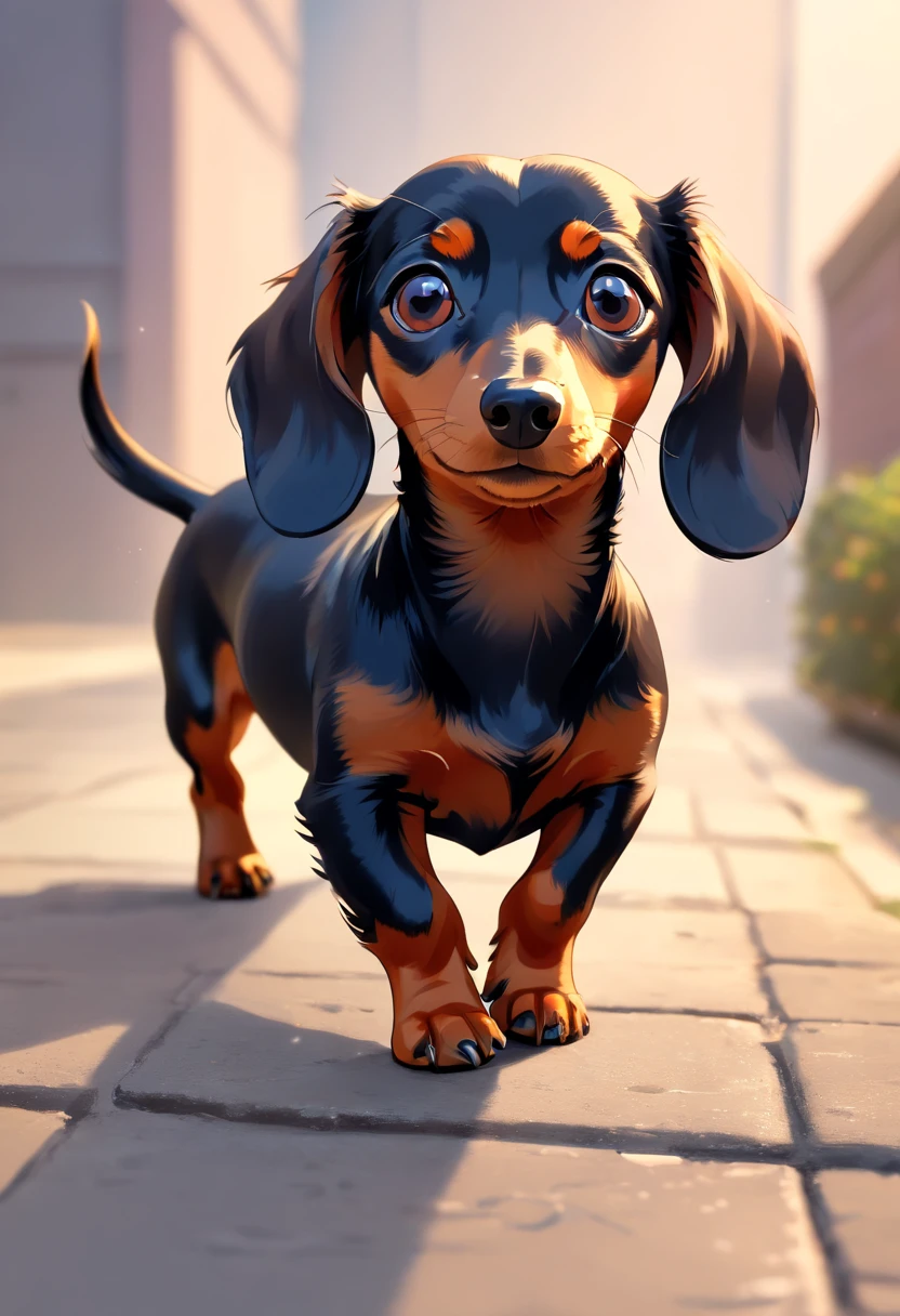 "Produces ultra-high-resolution images of chic miniature Dachshund dogs, In Classic Cat Poses. Advanced macro photography techniques are used to bring out the intricate details of the miniature Dachshund dog's black coat, mustache, e olhos expressivos. exposure."

Place the camera at eye level with the miniature dachshund dog to create an intimate connection between the viewer and the subject of the miniature dachshund dog. Implemente uma abertura ampla para criar uma profundidade de campo rasa, making the miniature dachshund dog stand out clearly against a softly blurred background.

Enhance lighting to highlight the textures and contours of your miniature dachshund dog's body, e use software para remover sombras duras e criar uma atmosfera aconchegante.

Pick up the miniature Dachshund dog in a relaxed position, Mas equilibrado, Showing Flexibility and Grace. Tente capturar momentos de movimento natural, alongamento, Grooming, etc. to convey an authentic feeling.

We implement post-processing techniques that improve image clarity, contraste, and color balance, Preserving Every Aspect of Your Miniature Dachshund Dog, From its intricate patterns to its intense gaze, renderizando-o em detalhes impressionantes.

Enfim, Capture a fleeting moment that conveys the gentle beauty and innate grace of the Miniature Dachshund and celebrates the Miniature Dachshund's unique essence of curiosity and poise. "