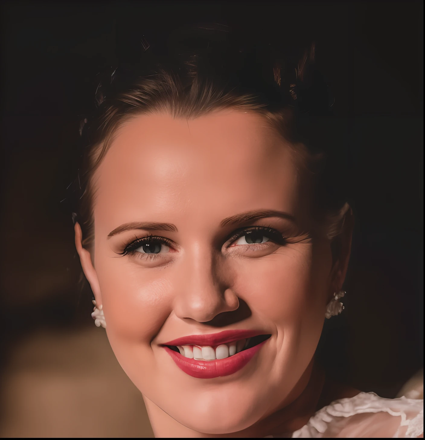 There's a woman smiling and wearing a white dress, Malika Favre, Emma Uber, Alanis Guillen, Directed by: Nandor Soldier, Angie Glocka, foto de perfil headshot, Magda Torres Gurza, inspired by Márta Lacza, Anos Imane, Madalena Radziej, Amanda Lilleston, 3 2 anos