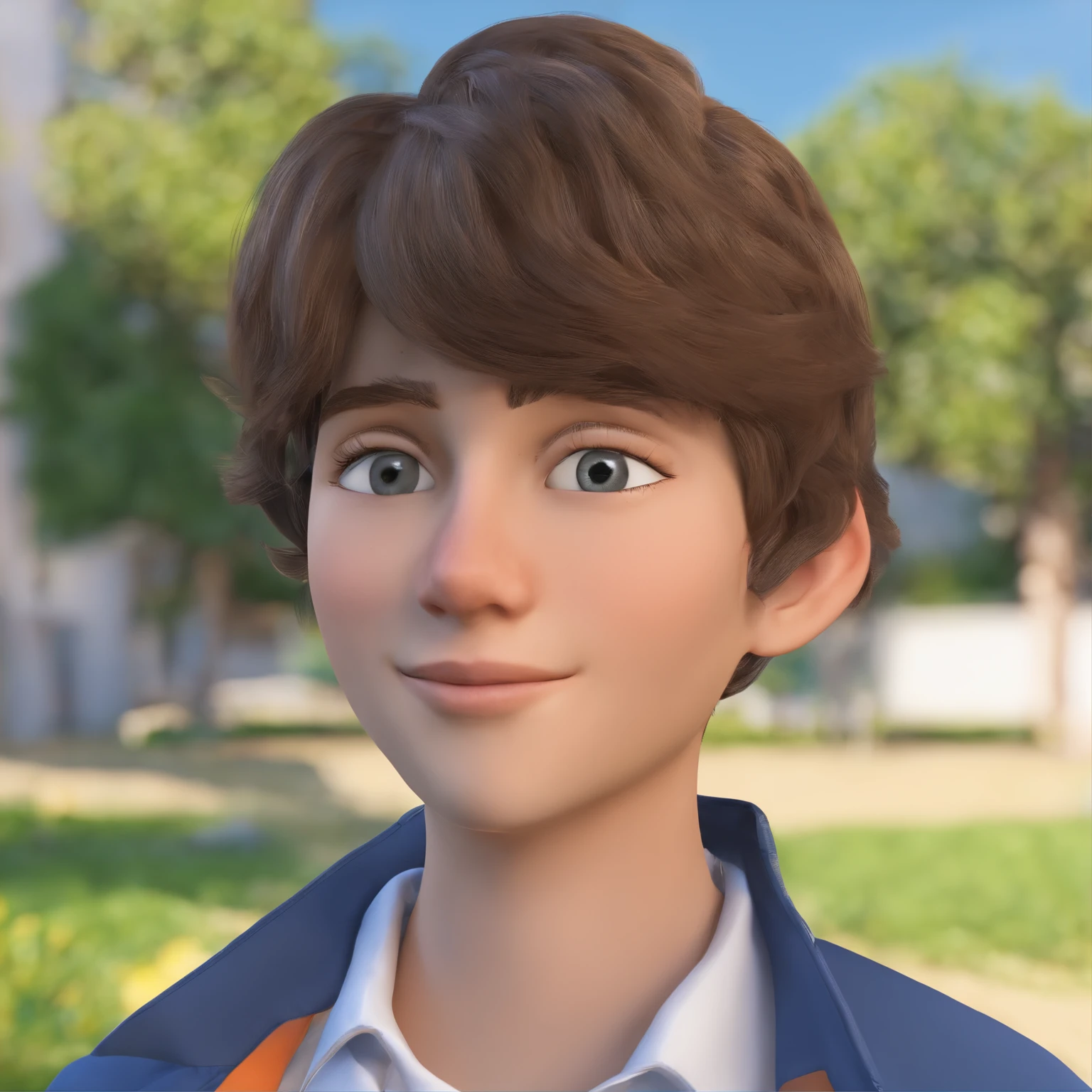 I'm just killin' I'm a boy got medium hair I wear earrings kinda thin face I'm 16 my hair is kinda straight and curly