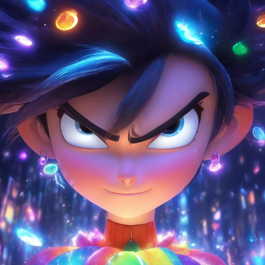 (Estilo Pixar),Modelo de quarto pequeno aconchegante, Modelo de personagem em miniatura, fonte de luz da direita para a esquerda, Rum lighting, fonte de luz da direita para a esquerda, (ISO distance vision), (de cima para baixo), Realistic proportions, Post-processing, ((perspectiva ortogonal)), Super Detalhe, Realistic, super realistic, photoreal render, Cor irridescent, Glitters