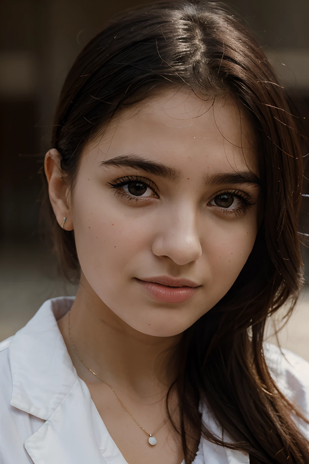 a portrait of a Girl from Azerbaijan