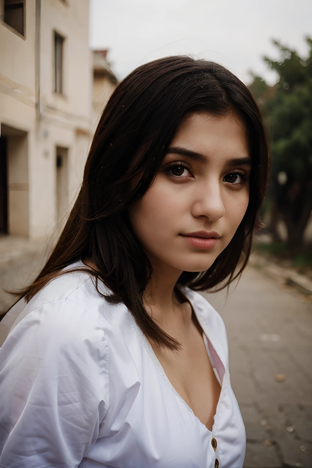 a portrait of a Girl from Azerbaijan