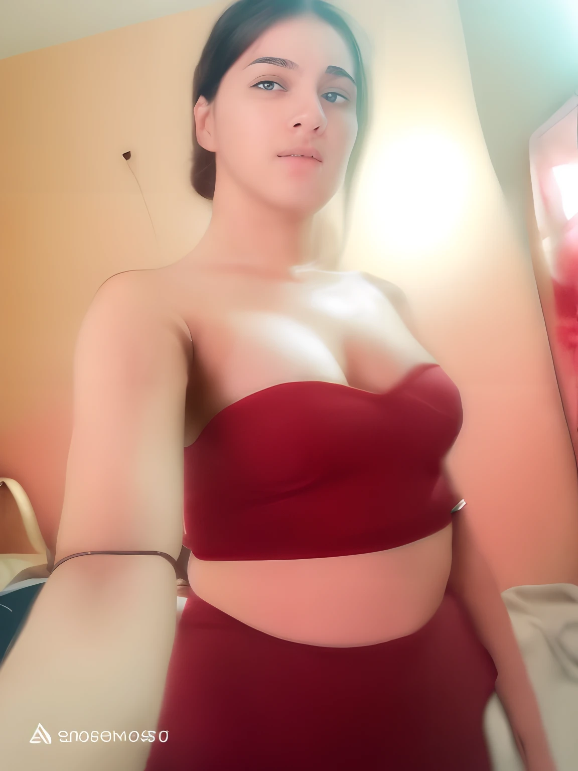 Turn this picture into a real big 's and big nipptransparent clothes