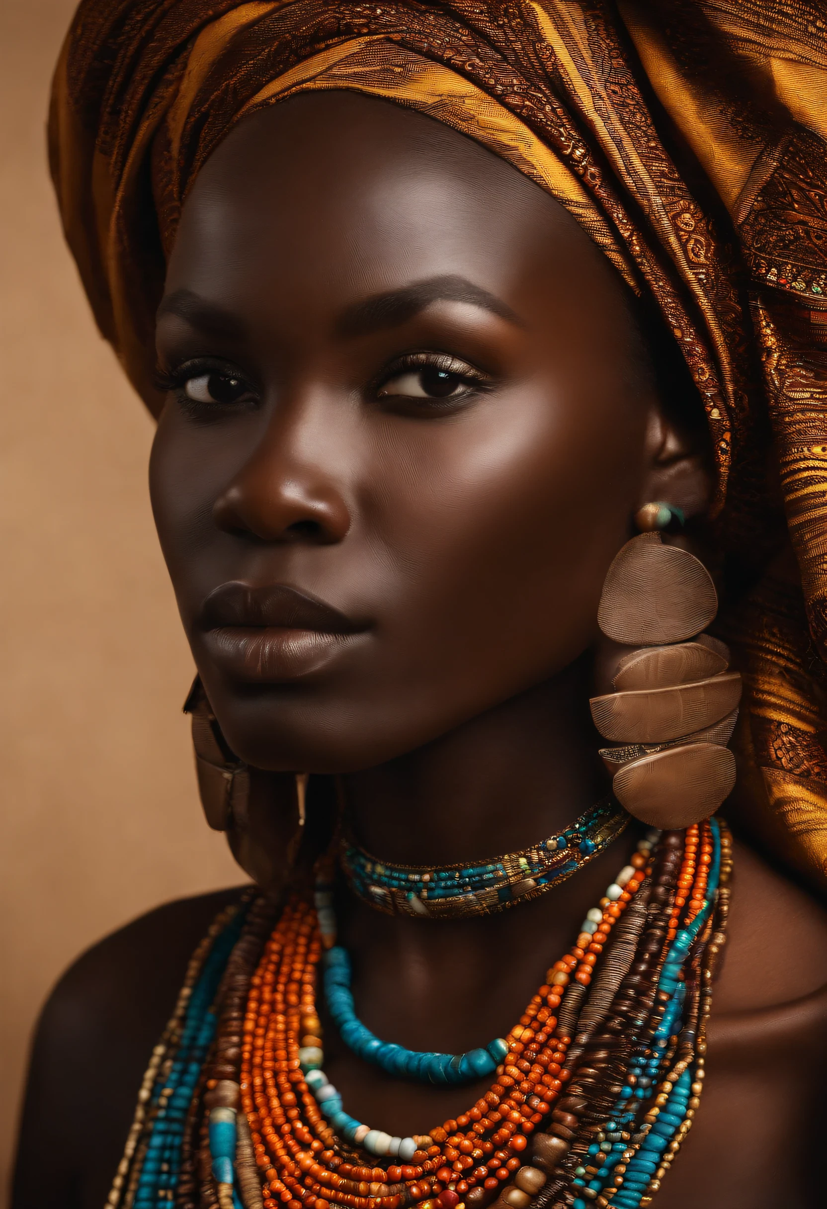 Pirs Morgan chocolat sur son visage trait de visage africain