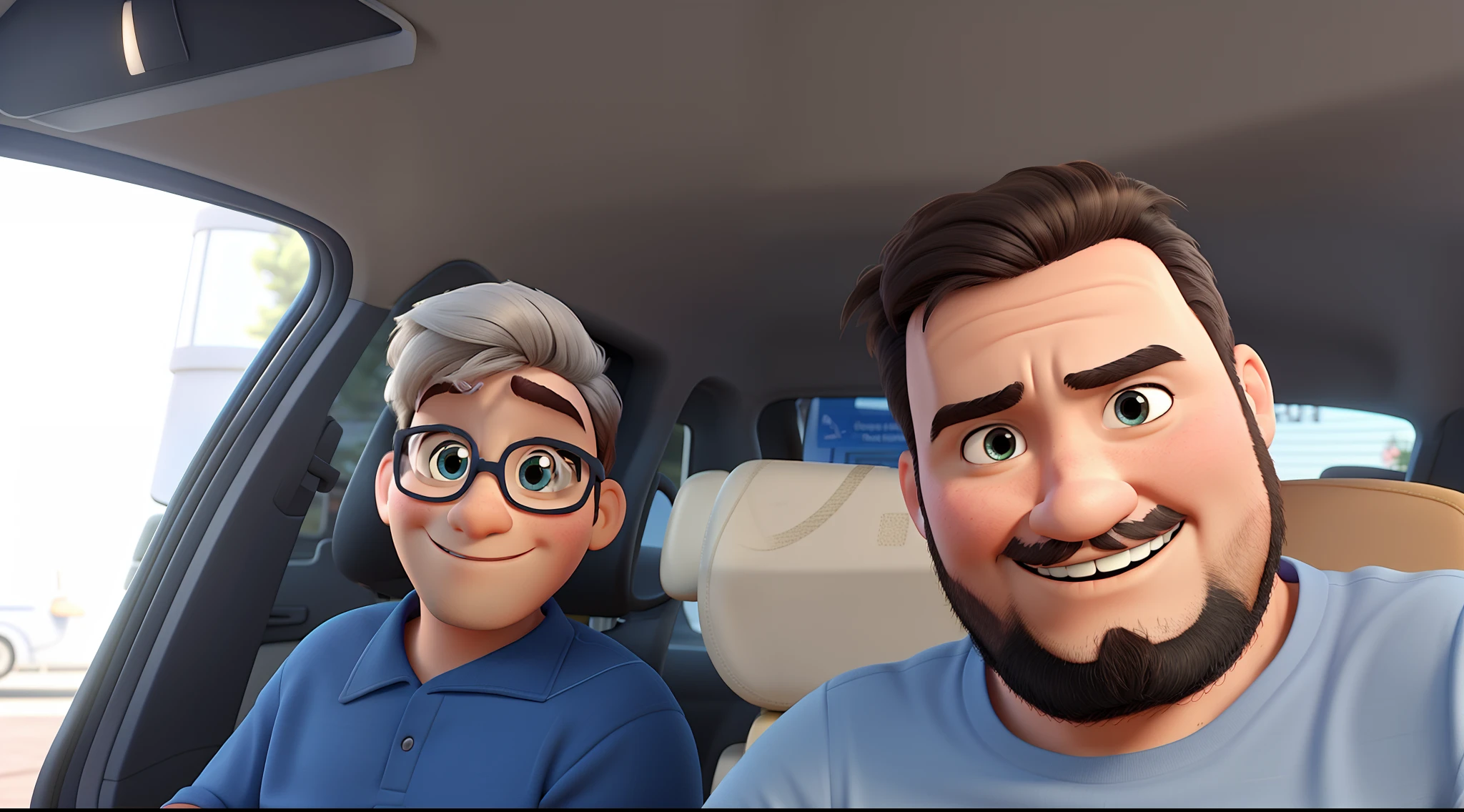 Estilo Pixar, alta qualidade