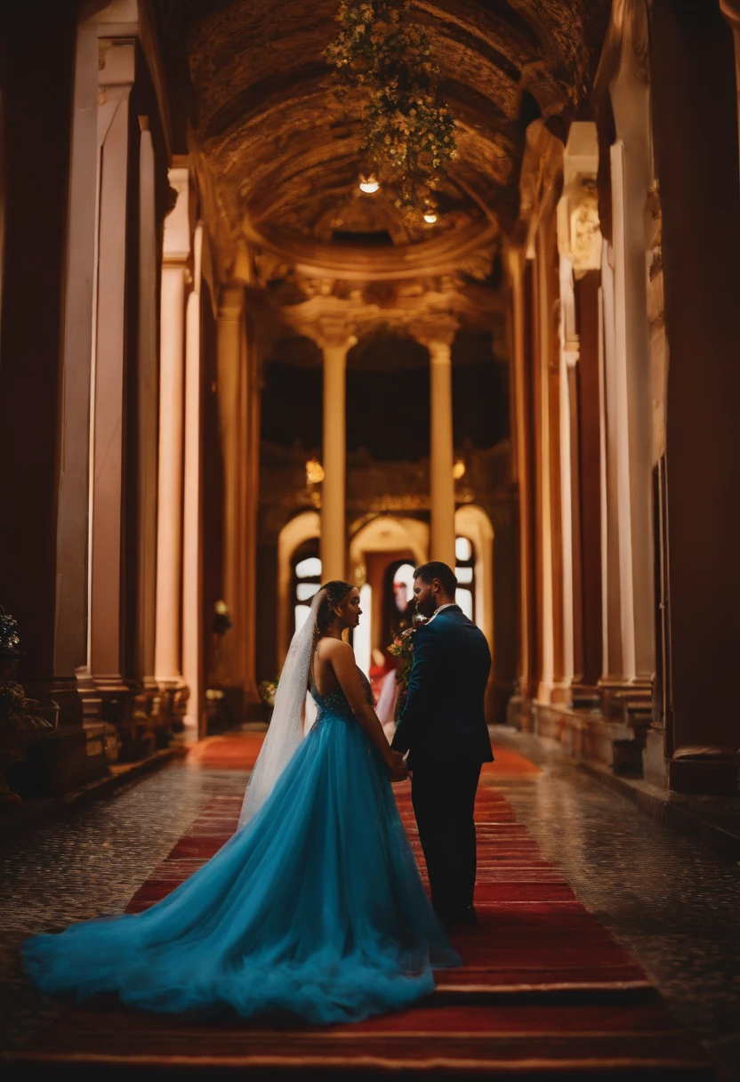 Casal em formatura