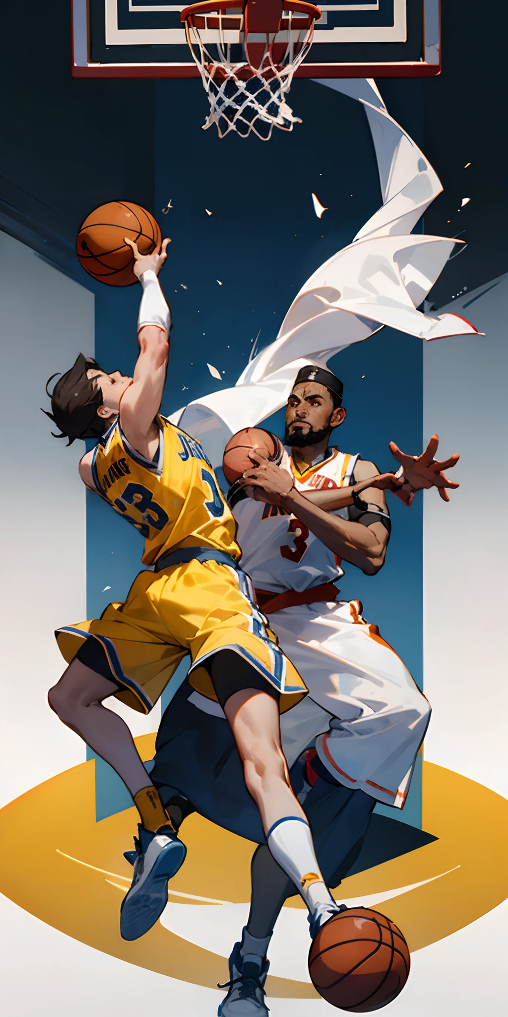 Lebron james vs Ghangis Khan Basketball match