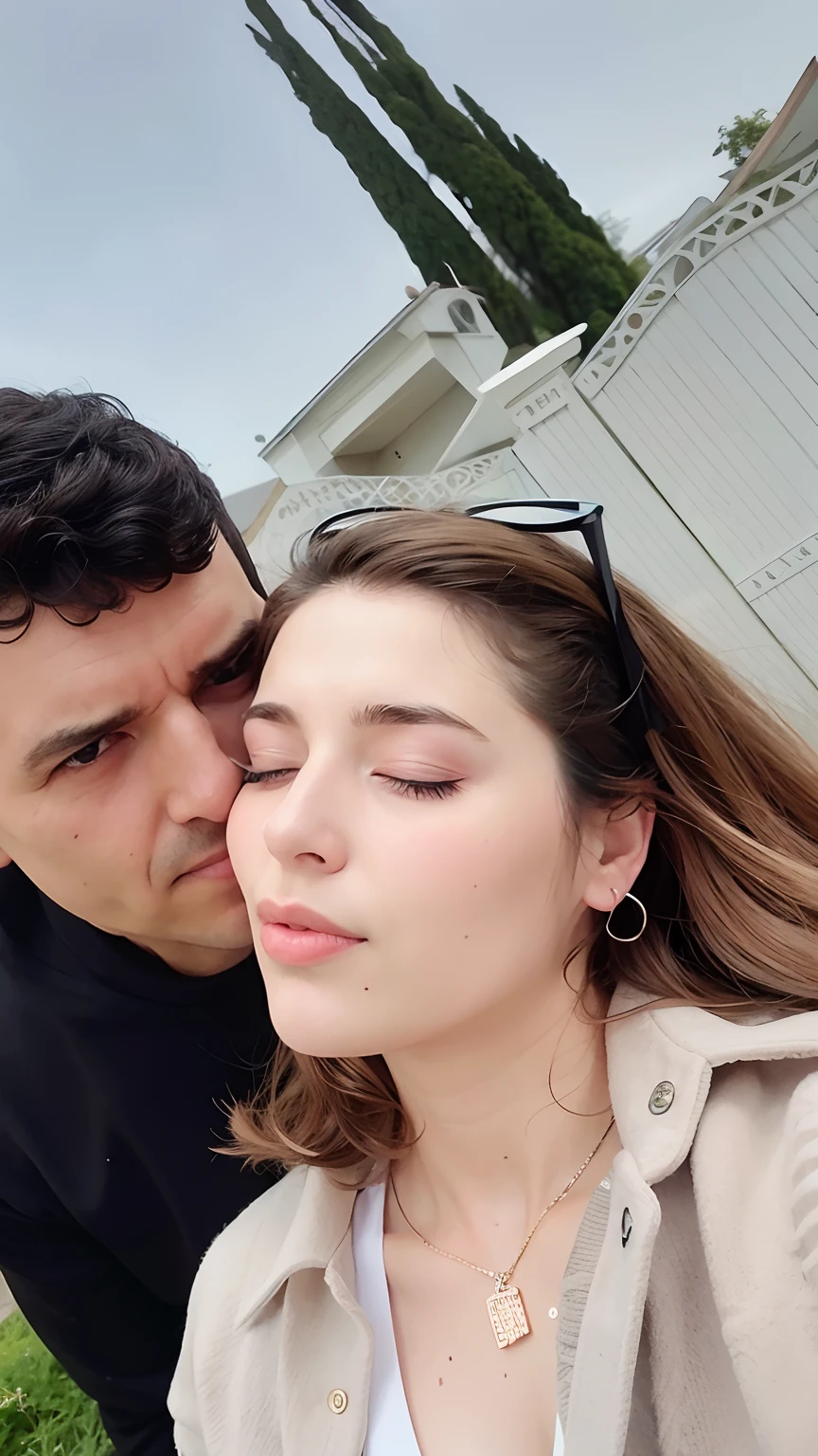 there is a man and woman that are kissing each other, beijando juntos fofos, imagem de perfil, Directed by: Nandor Soldier, tirado no iphone 1 3 pro, selfie apaixonada, Aykut Aydogdu, they are in love, tirado no iphone 14 pro, foto do perfil, Aykut Aydogdu Zener,  💕 🎀