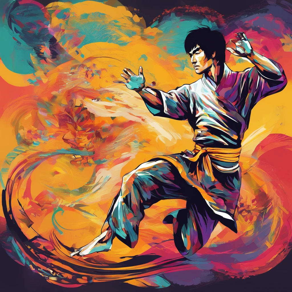 Kung Fu, Ama no Fuchigoma, bruce lee Malhado Celestial, master part, best quality