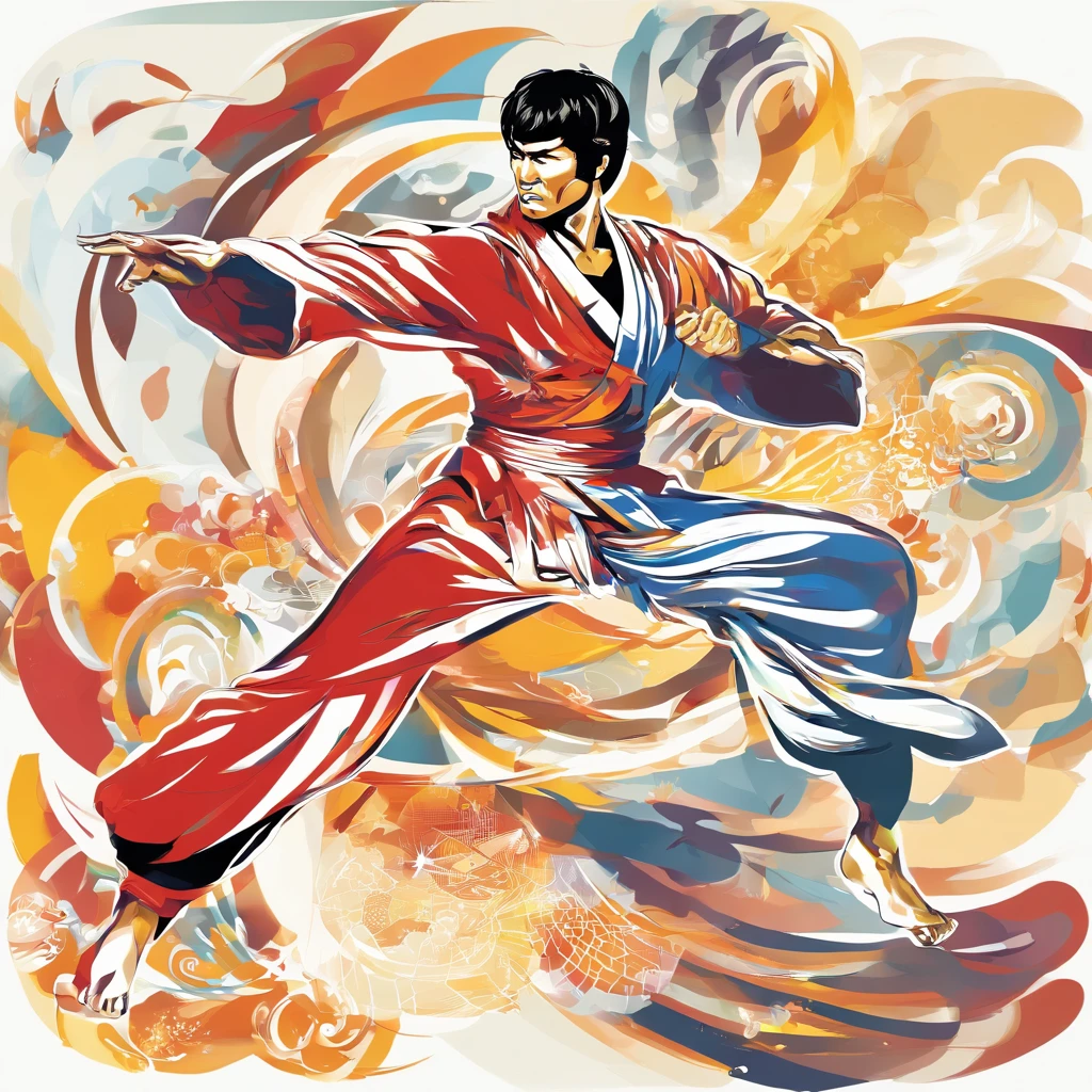 Kung Fu, Ama no Fuchigoma, bruce lee Malhado Celestial, master part, best quality