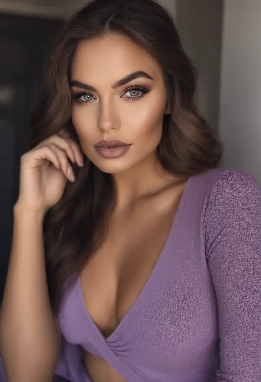 mulher com regata e calcinha combinando, menina sexy com olhos azuis, Retrato Sophie Mudd, Retrato de Corinna Kopf, cabelos loiros e olhos grandes, Selfie de uma jovem mulher, Olhos no clube Violet Myers, ohne Maquiagem, maquiagem natural, staring directly at camera, Rosto com Artgram, dezentes Maquiagem, Impressionante tiro de corpo inteiro, no quarto, Fission