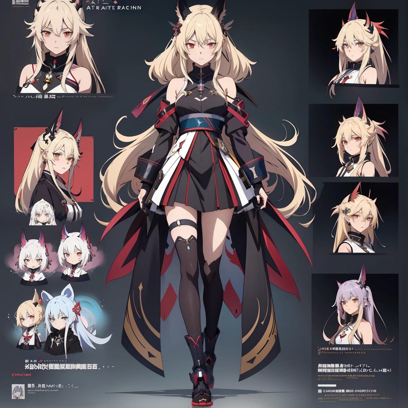 uma imagem de uma folha de personagem de uma personagem feminina em um vestido, Impacto de Ayaka Genshin, arte conceitual visual chave do anime de, Personagem Genshin Impact, ayaka jogo genshin impact, cushart krenz arte chave feminina, ( ( arte conceitual do personagem ) ), trending on artstation pixiv, arte oficial do personagem, de arknights, design de personagens de anime