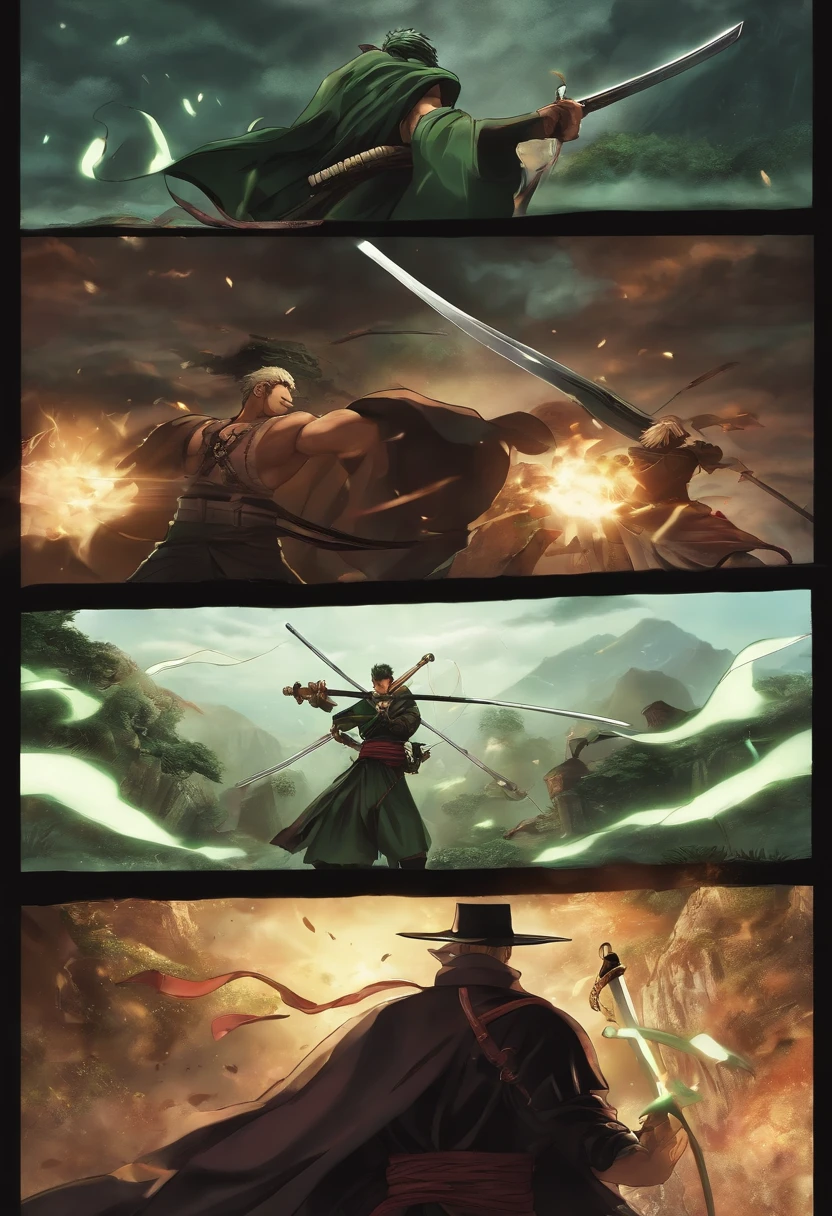 Roronoa Zoro Defeats Mihawk, the strongest swordsman Roronoa Zoro Defeats Hawkeye, the Strongest Swordsman, and Becomes the Best Swordsman