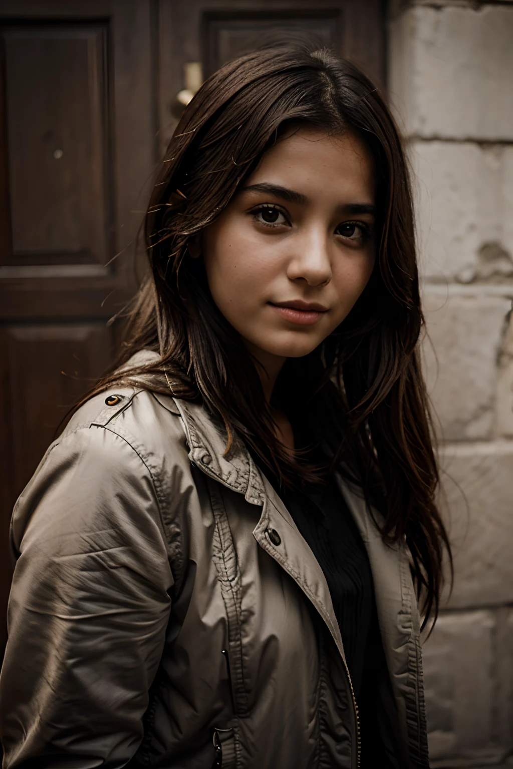 a portrait of a Girl from Turkey