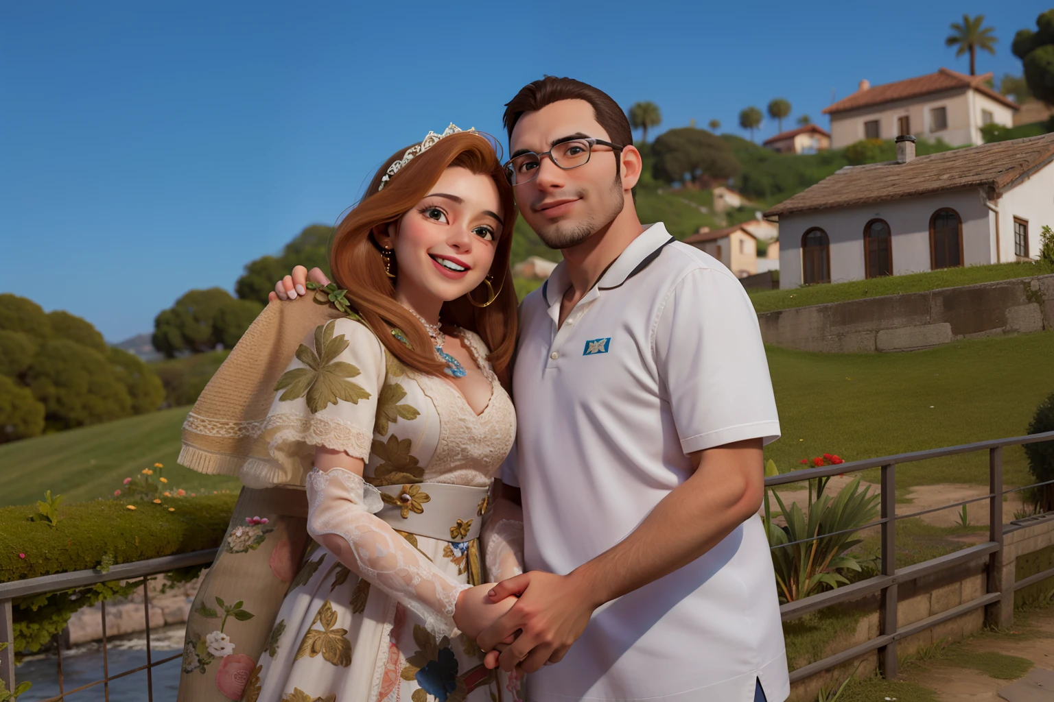 Casal alta qualidade