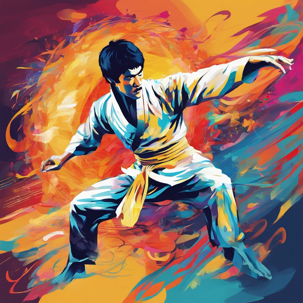 Kung Fu, Ama no Fuchigoma, bruce lee Malhado Celestial, master part, best quality