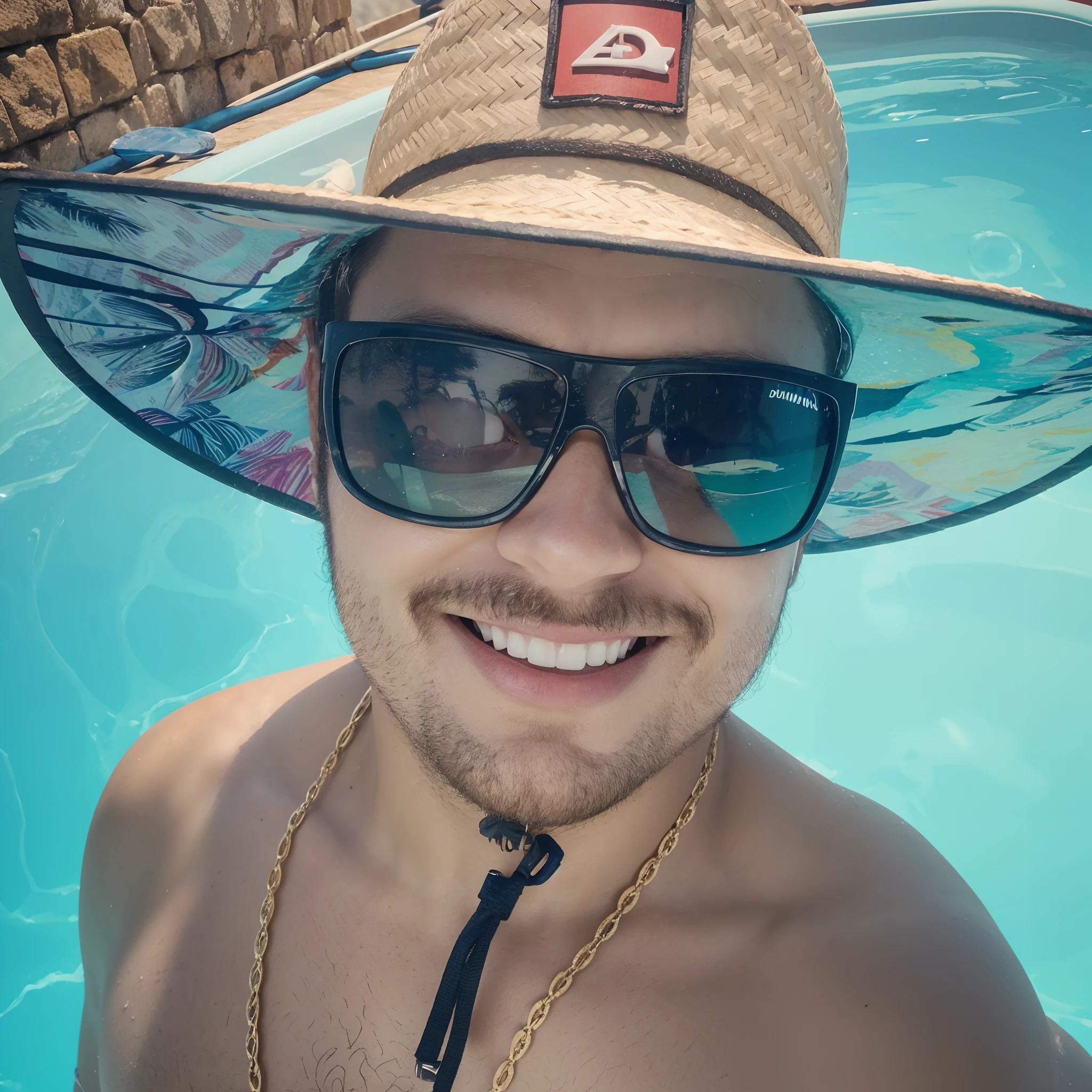 Smiling Man Illustration, sorriso insano, Homem de pele marrom com um sorriso gigante, happily smiling at the camera, sorriso atrevido, he's smiling, sorriso muito grande, Macho sorridente, foto de perfil headshot, rindo sorriso enorme, desenhando no estilo de Arte 3D, c4d, fundo de cor branco puro, estilo disney, estilo pixar render ilustracao Super Detalhe, 8k