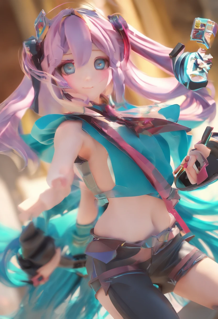 (master part), (best quality), altamente detalhado, HDR, 1girl, foco solo, dentadura da pele,sports bra,shorts curtos,panthyhose, rosto perfeito, Cara inchada, beautiful face, olhos grandes, olhos inchados, olhos perfeitos, chicote,Hatsune Miku,Rosto extremamente detalhado,