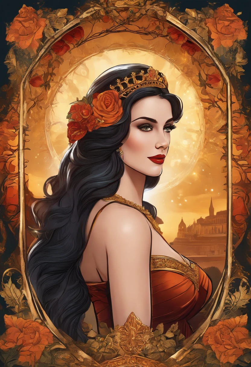 Bettie Page, starfire, Young white girl thin pale, cabelo vermelho, corpo inteiro, capa, pintura hiperdetalhada, luminismo, Bar lighting, complexo, 4k resolution concept art portrait by Greg Rutkowski, Artgerm, WLOP, Alphonse Mucha, little fusion pojatti realistic steampunk, fractal isometrics details bioluminescens : uma fotografia realista impressionante 30 anos , ruiva, Stunning beautiful Italian god with large white flowers Wet bone structure tiara, 3d render, octane render, intrincadamente detalhado, titanium decorative headdress, cinemactic, trending in artstation | isometric | Amazing colorful centered hypereallistic cover photo, hand-drawn, escura, arenosa, realista mucha, klimt, erte .12k, intrincado. hit definition , cinemactic, rough sketch, mistura de linhas escuras ousadas e linhas soltas, linhas ousadas, no papel, corpo inteiro com vestido de veludo, humanoide, corpo inteiro.