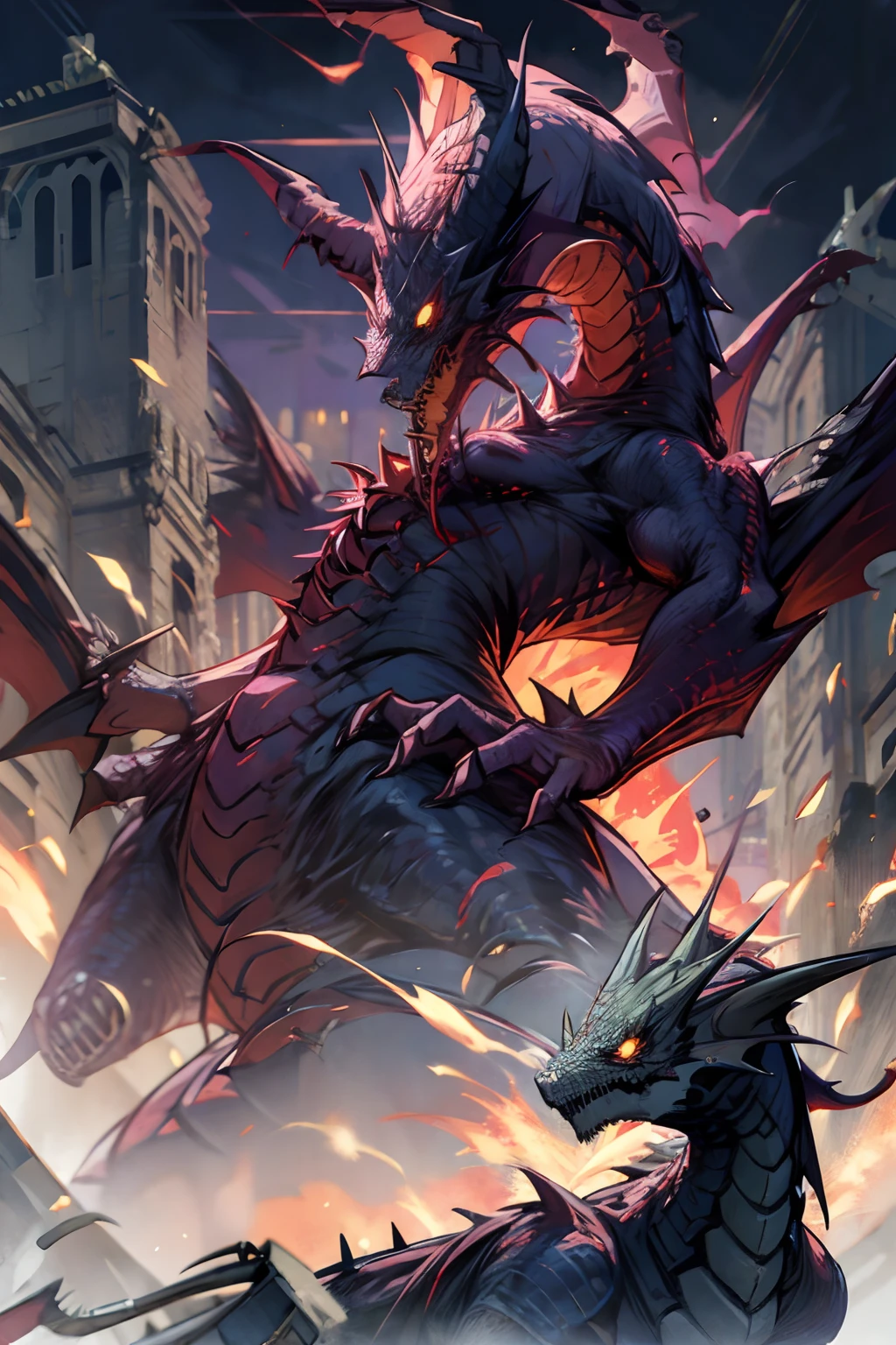 Realistic photos, RAW Photos, daemon, attacks viewer, Powerful movements, jump on prey, ((Dynamic jump)), Sharp Claws, daemon approaching from above, sudden approach, Bad-tempered, dynamic Shot from grand