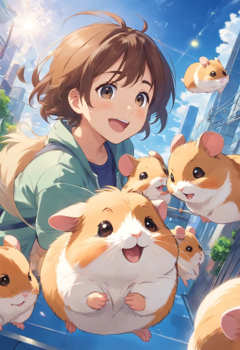 Happy Hamster, KGG, 天空