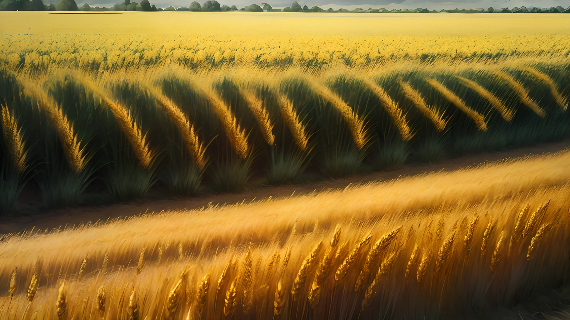 wheat plantation