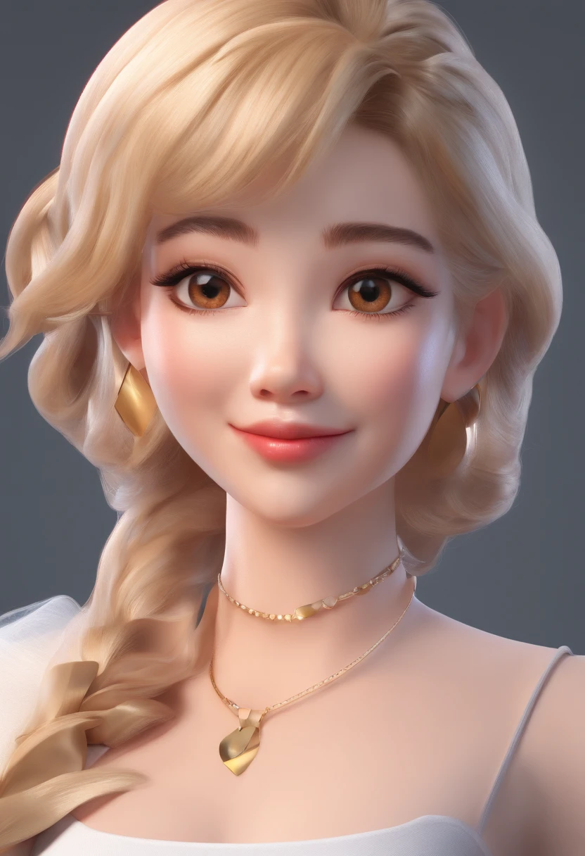 best quality, master part, fotorrealista, extremamente detalhado CG unidade 8k papel de parede, Chibi,1girl, Elsa,sozinho, cheio_corpo, sorrir, Olhando_em_visualizador, ao ar livre,