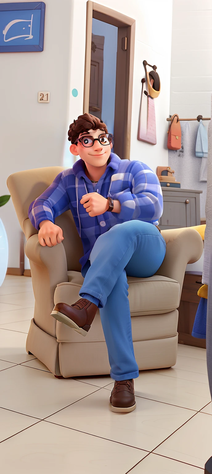 Rosto disney pixa, eyeglass
