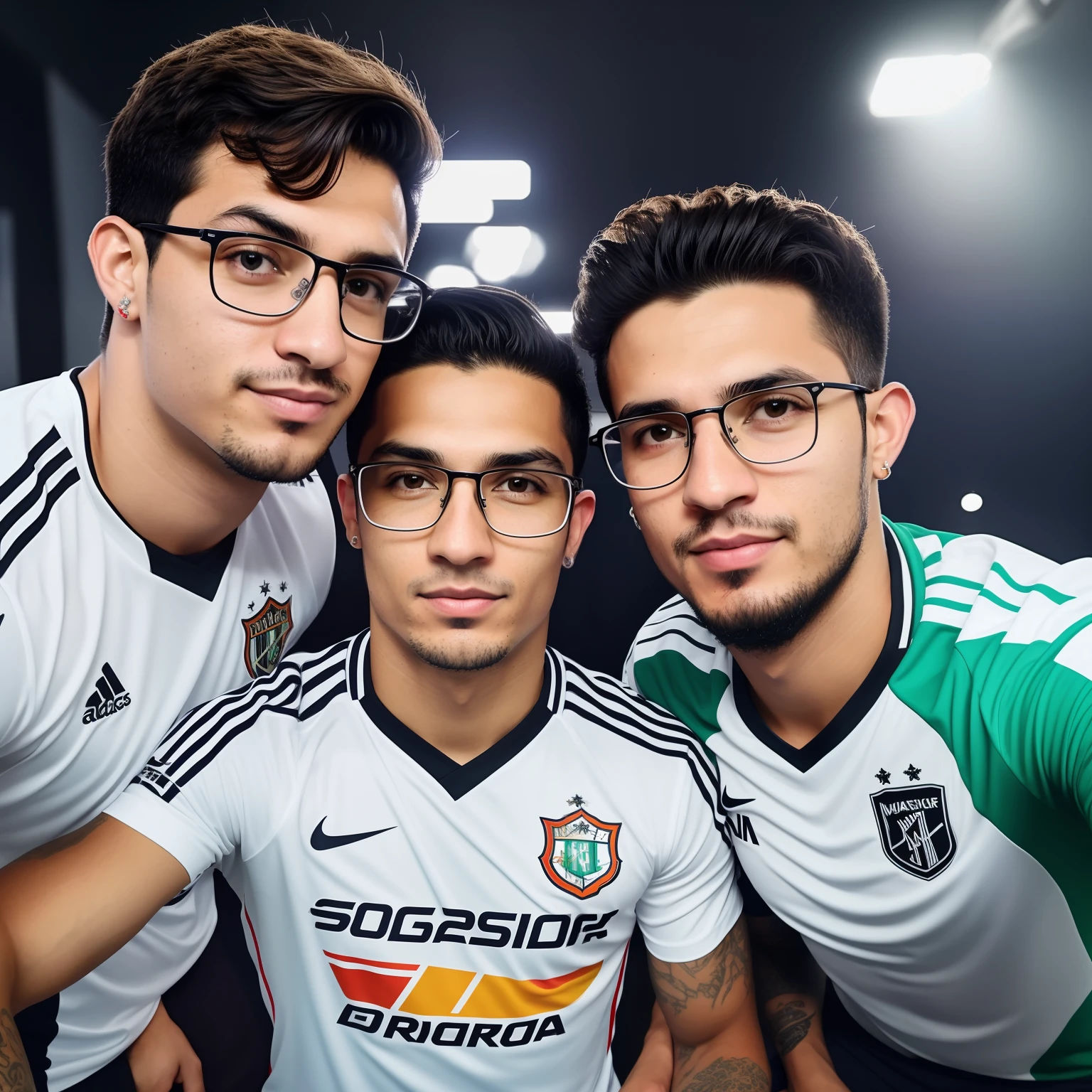 there is a man wearing glasses and a white shirt, andres rios, Foto realista, imagem de qualidade muito baixa, foto de perfil headshot, imagem frontal, foto de perfil profissional, Fotografia selfie 8k, olhos pesados para o lado, imagem do avatar, Cristiano Orrillo, Streamer do Twitch / Jogador Ludwig, zigor samaniego, mateus 9 5, Jose Miguel Romano Francisca
