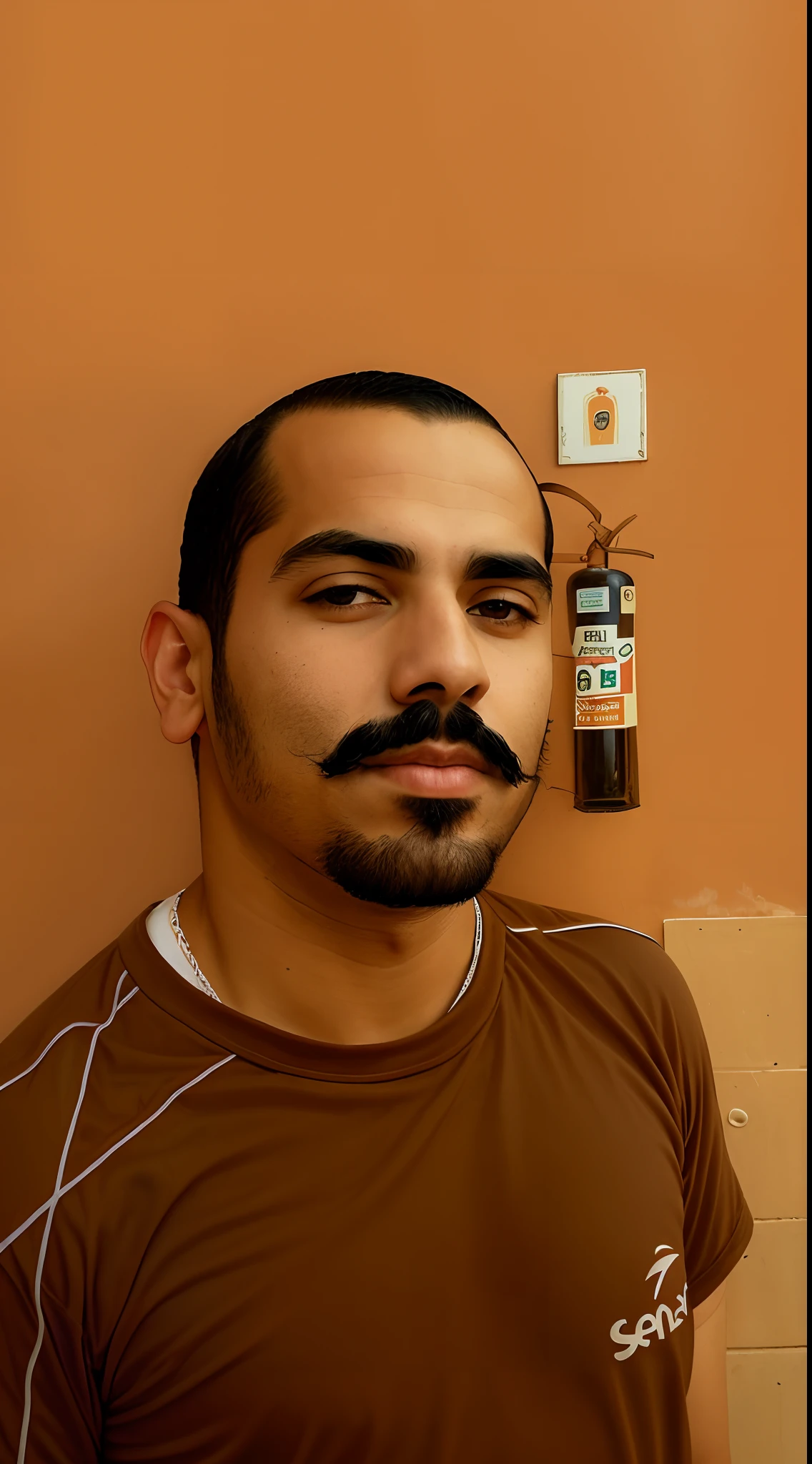 there is a man with a mustache and a mustache on his face, mohamed reda, david rios ferreira, ismail, enes dirig, alexandros pyromallis, icaro carvalho, mohamed chahin, eytan zana, carmelo blandino, edu souza, baris yesilbas, aykut aydogdu, sam nassour