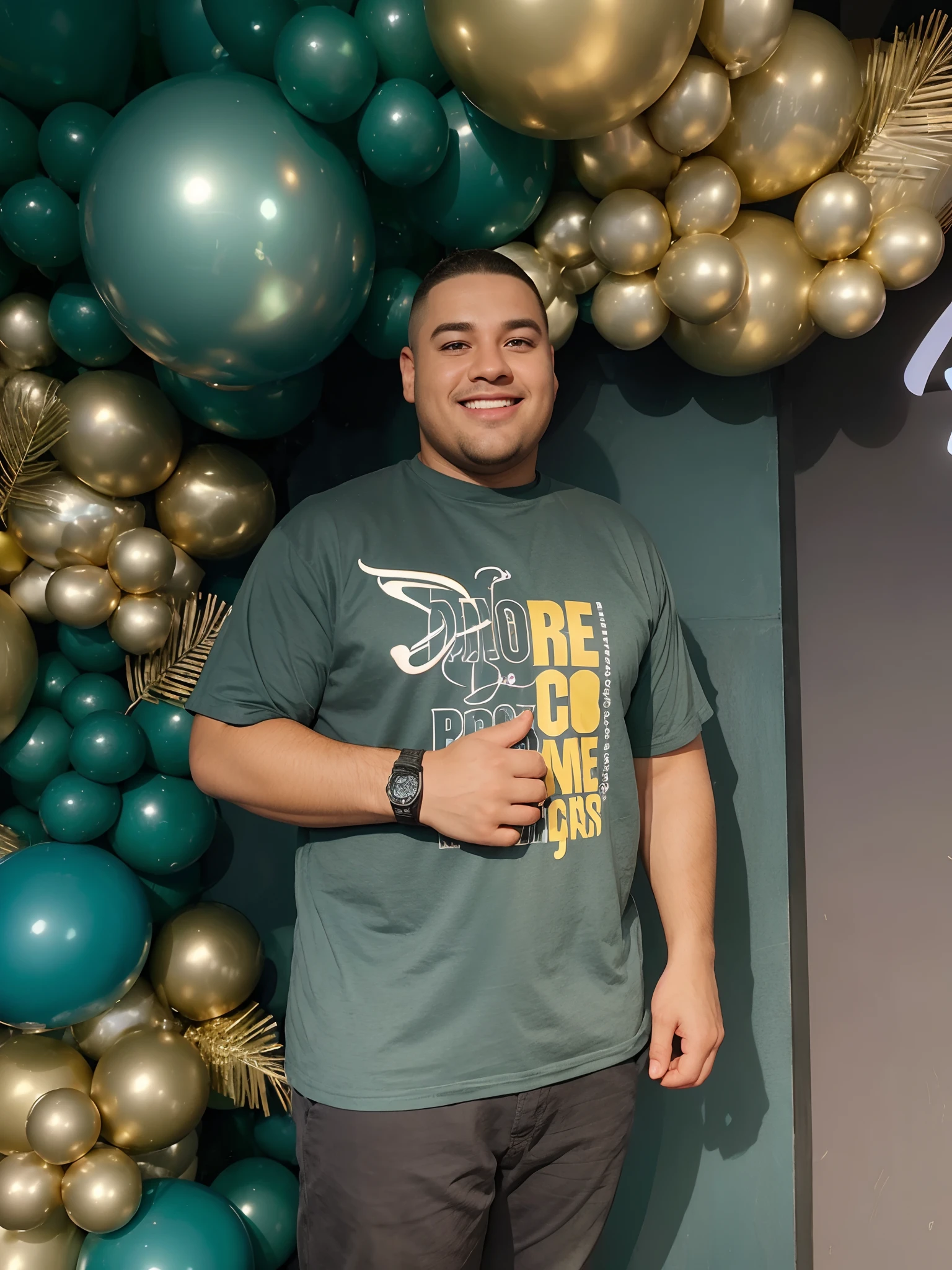 A Dream Barber Inspired by Pixar Animation, de perto. The character takes center stage with captivating facial expressions, oferecendo um toque de irrealidade, Cabelo curto e gordinho gradiente