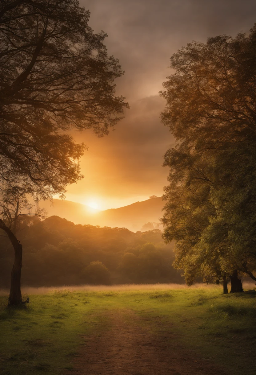 master part, best quality, alta qualidade, papel de parede extremamente detalhado da unidade 8k CG, profundidade de campo, HDR, fotorrealista, extremamente detalhado, intrincado, High detail, sol refletindo a lua