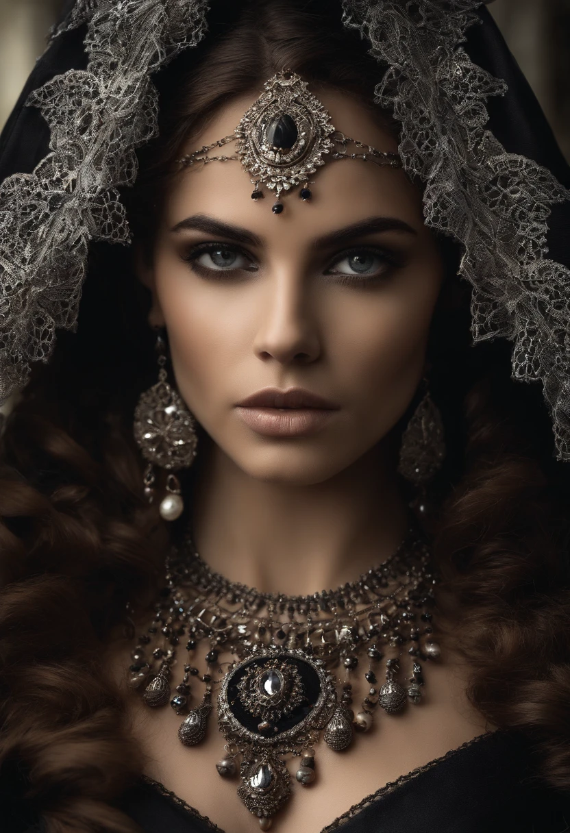 mj, cinematic close up photo of an ethereal neural network organism, divine woman, anatomical face, biomechanical details
