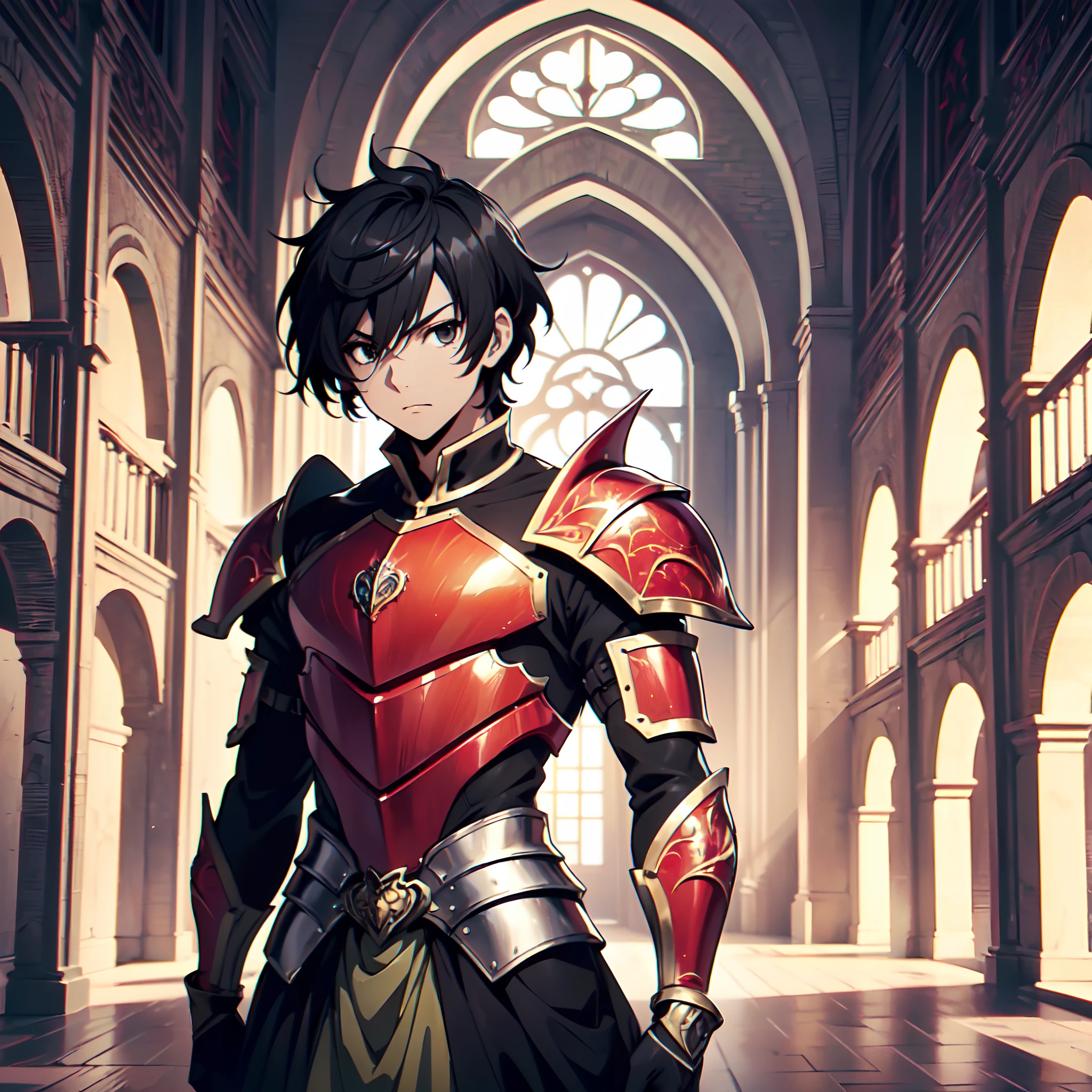 128K Ultra High Definition,
128K Ultra High Quality,
128K Ultra High Resolution,
Best Definition,
Best Quality,
Best Resolution,
Perfectly Detailed,
Perfectly Designed,
Extremely Detailed,
Extremely Designed,
Hyper Detailed,
Hyper Definition,
Hyper Quality,
Hyper Resolution,
Masterpiece,
(((Anime))),
Body Shot,
(((Boy))),
Handsome,
Muscular Body,
(((Black Mid Hair))),
(((Black Eyes))),
(((Hyper Detailed & Perfectly Designed With Ultra High Quality Red Ruby Warlord Armor))),
(((Inside Of Medieval Royal Palace Background Scenery))),