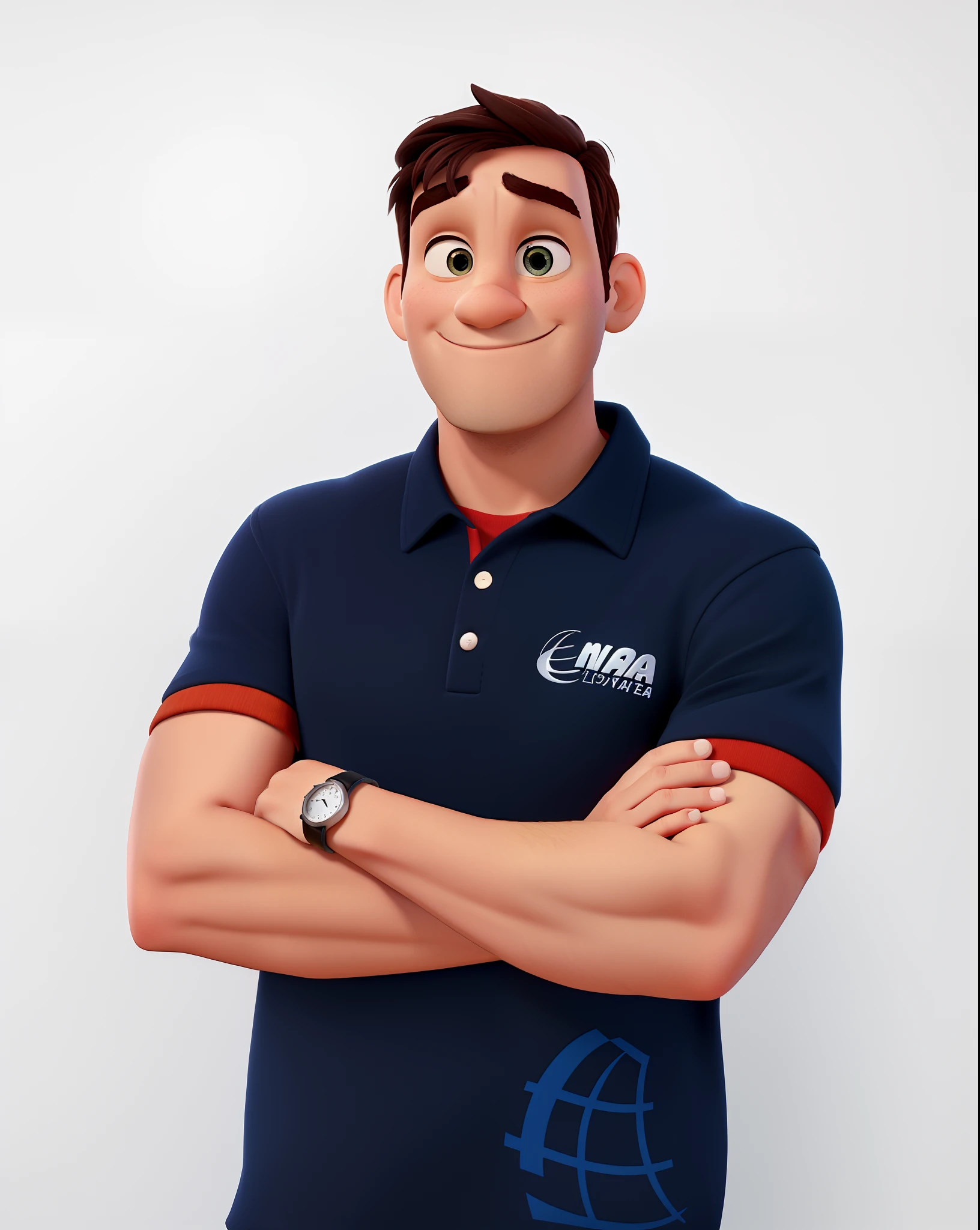 Homem estilo pixar alta qualidade melhor qualidade