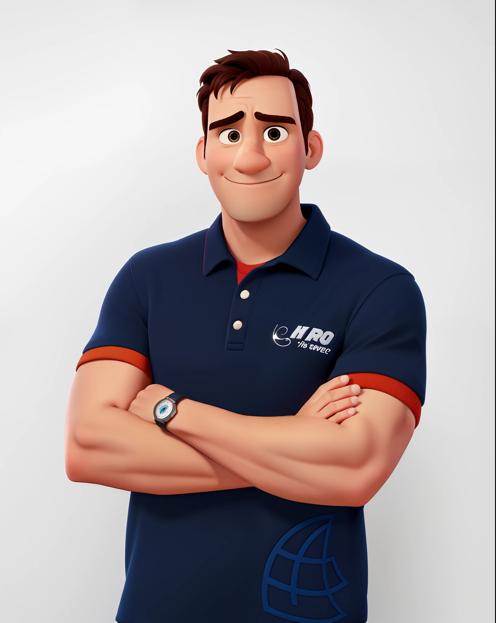 Homem estilo pixar alta qualidade melhor qualidade
