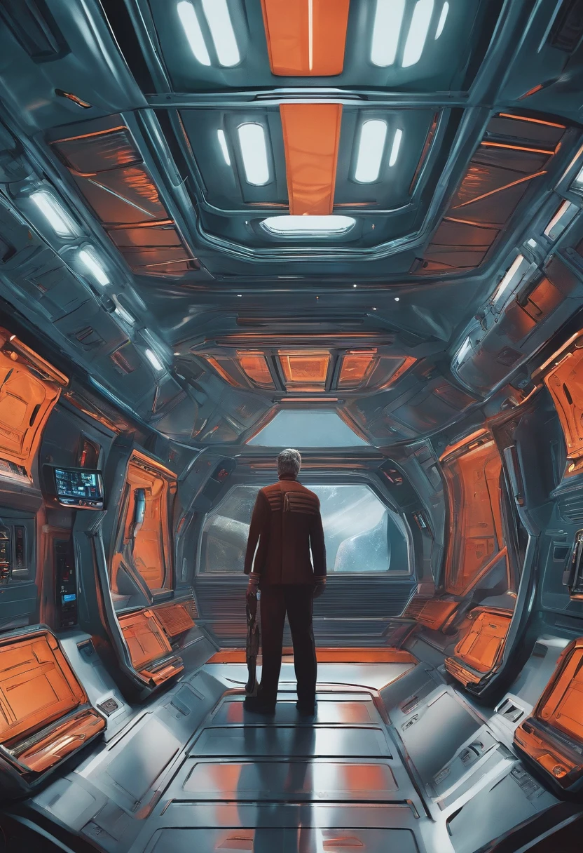 Vice-captain on the spaceship