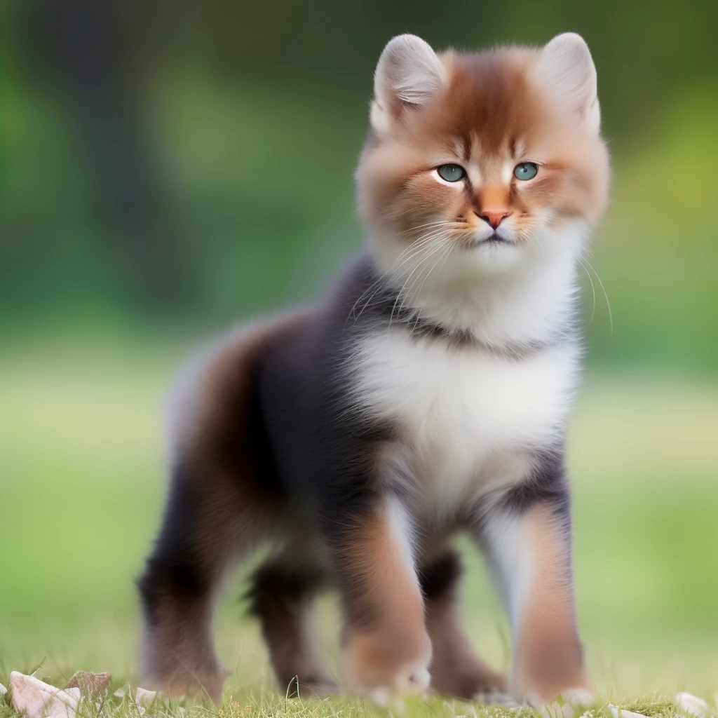 Furry young