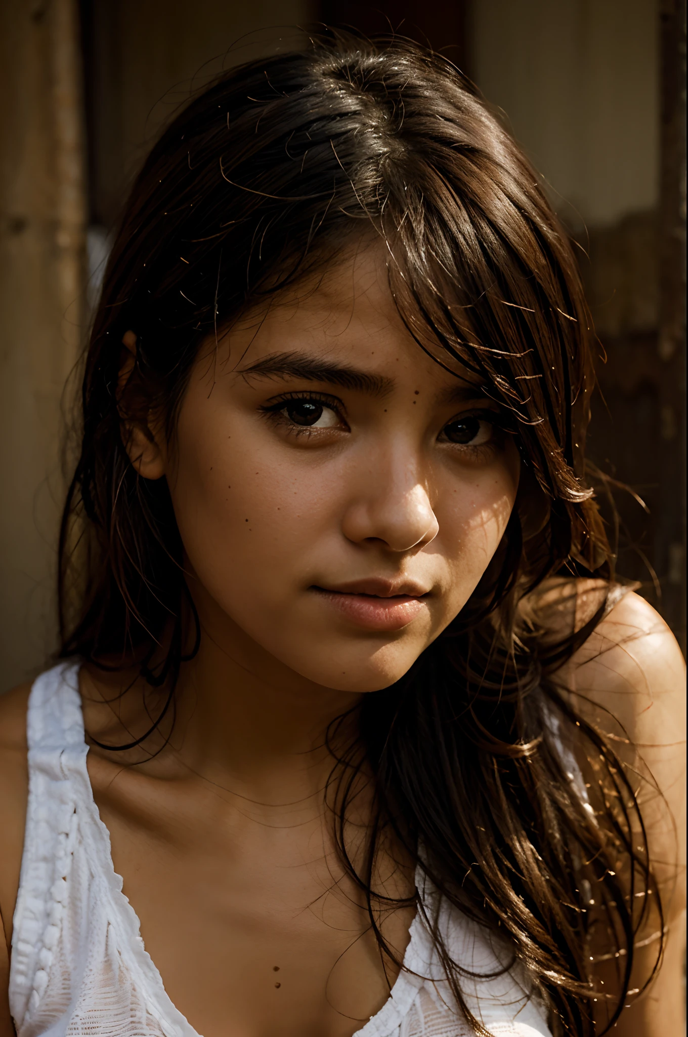 a portrait of a Girl from Paraguay