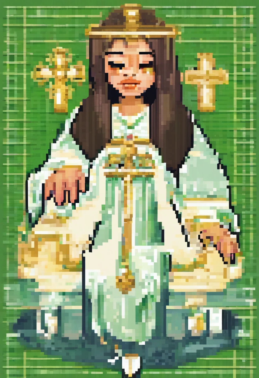 -mond babyCatholic baptism, pouco cabelo e loiro, olho verde escuro, sobrancelha grossa e sem dentes