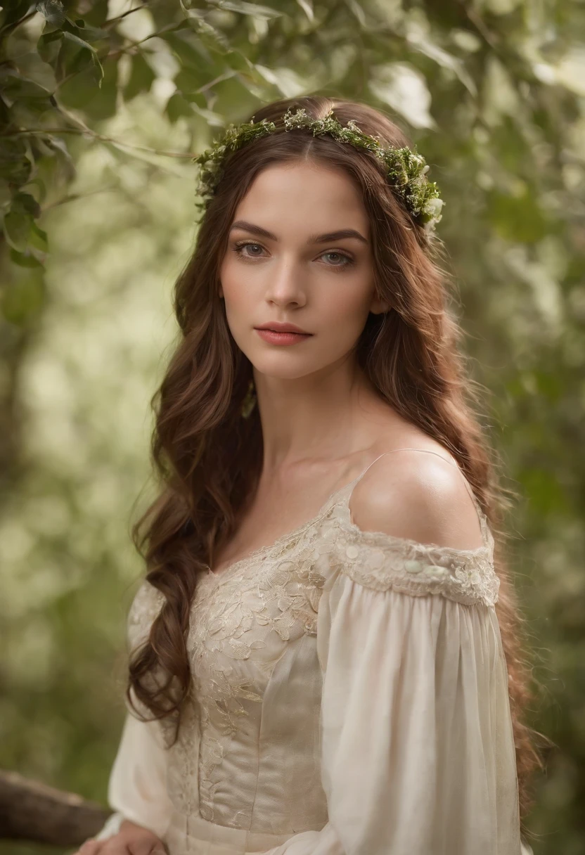 (((uma ferida avermelhada profunda atravessa sua bochecha esquerda))) tez justa, mulher em torno de 19 anos, cabelos brancos naturais, olhos verdes distintos, vestindo kohl, slender and graceful, Beautiful, luz de velas em um ambiente medieval, Ultra sharp focus, tiro realista, roupas femininas medievais, cores tetradicas (cicatriz:1.4)