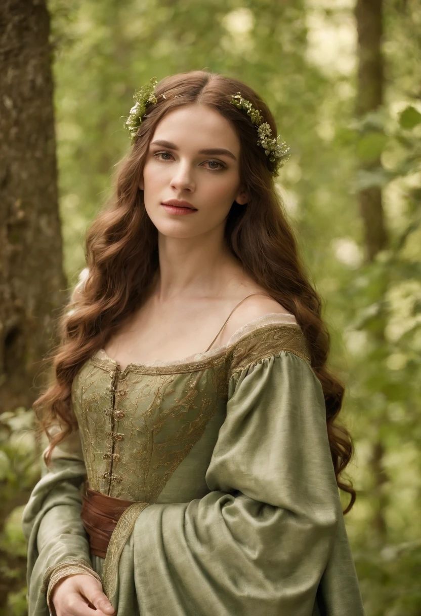 (((uma ferida avermelhada profunda atravessa sua bochecha esquerda))) tez justa, mulher em torno de 19 anos, cabelos brancos naturais, olhos verdes distintos, vestindo kohl, slender and graceful, Beautiful, luz de velas em um ambiente medieval, Ultra sharp focus, tiro realista, roupas femininas medievais, cores tetradicas (cicatriz:1.4)