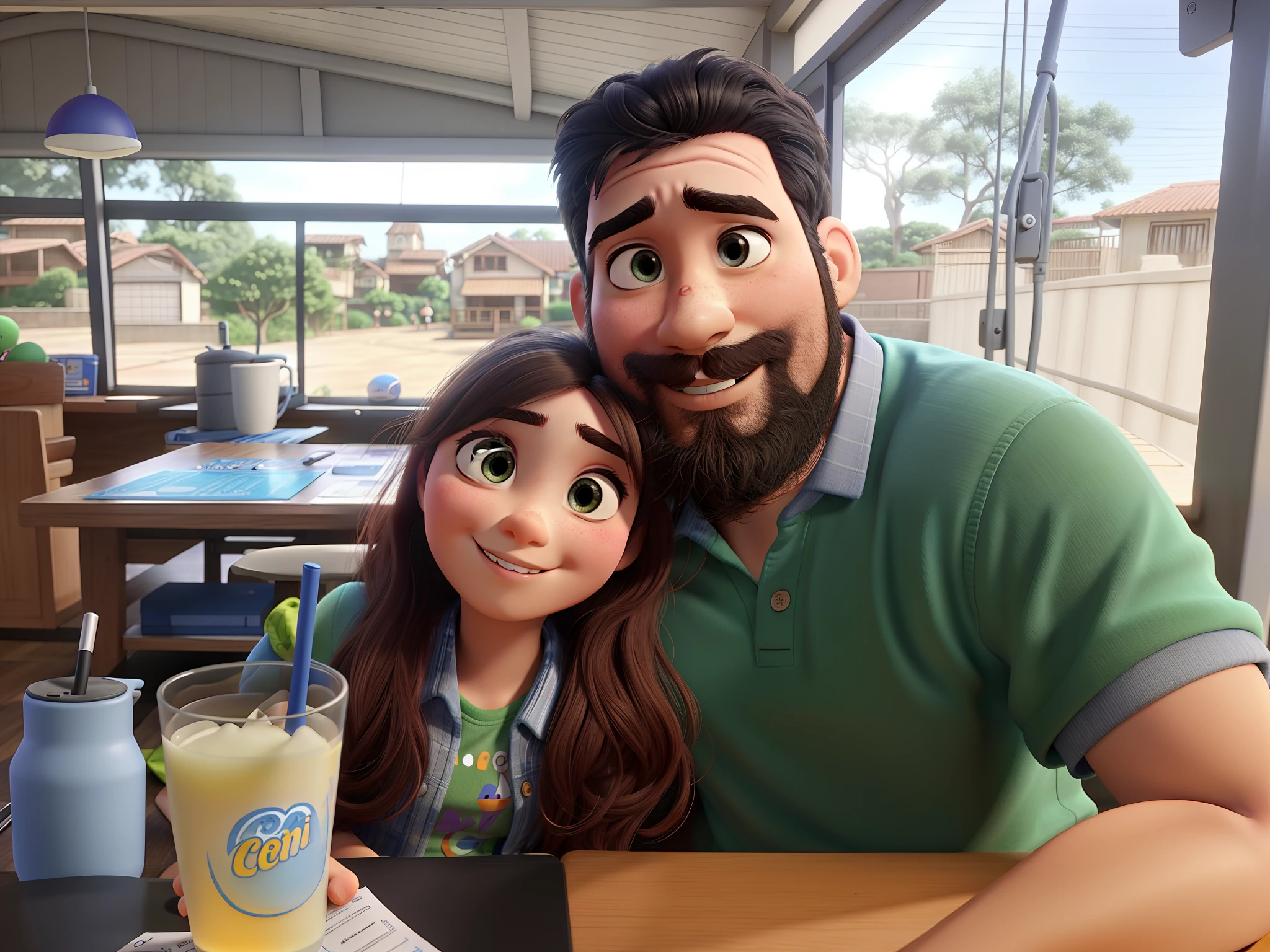 Pixar pai e filha