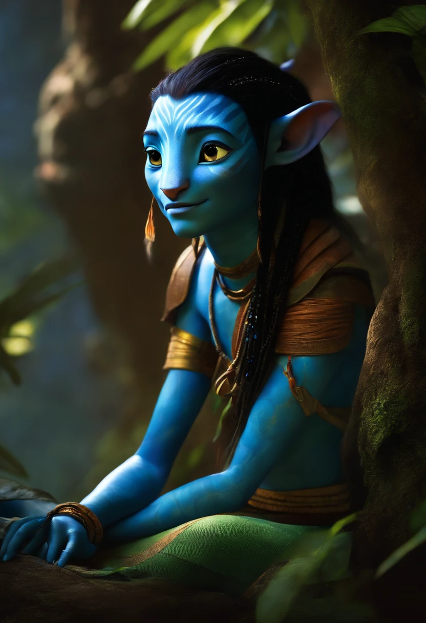 soeur de neytiri avatar bleu