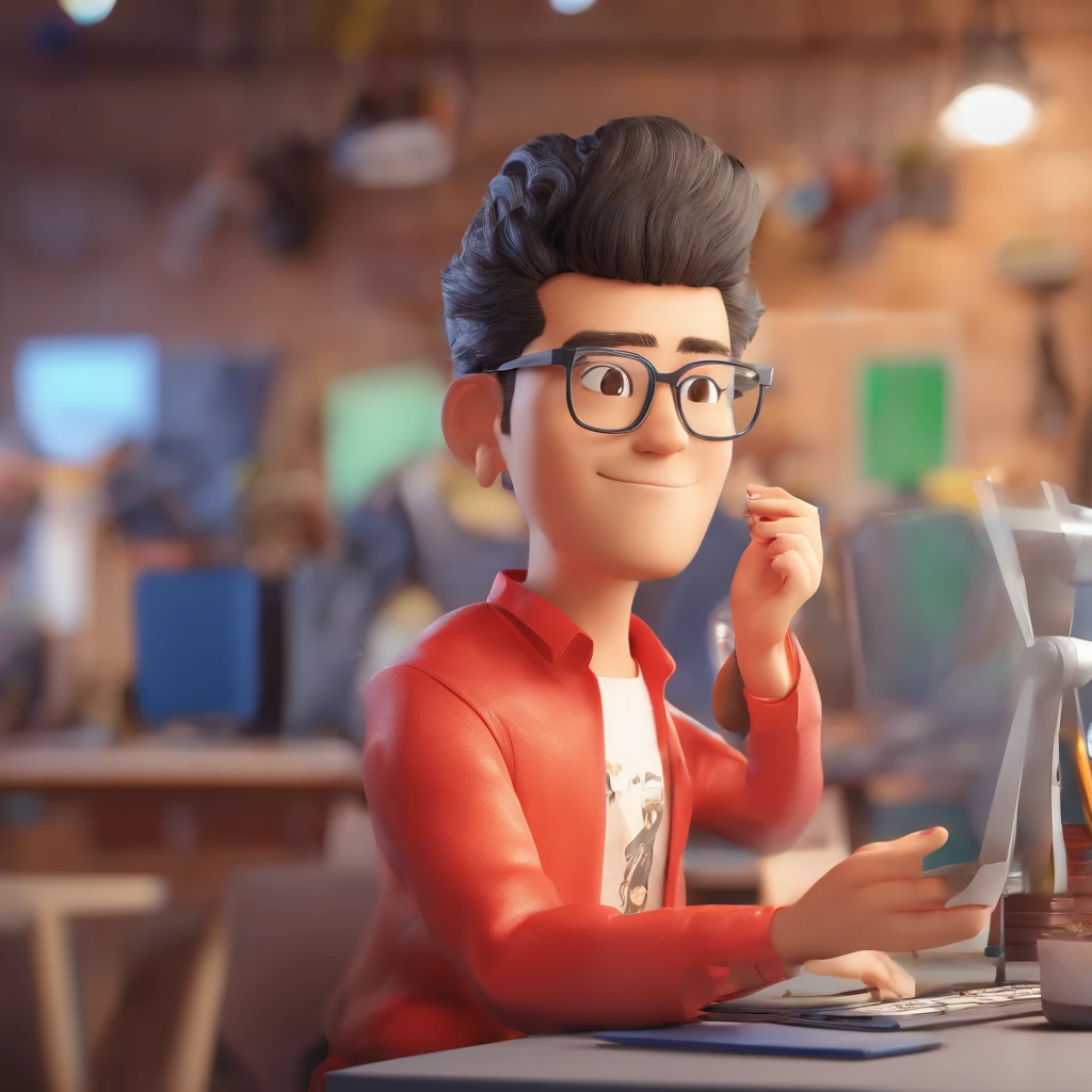 I'm Felipe, I wear my hair up, I wear glasses, and I'm Japanese