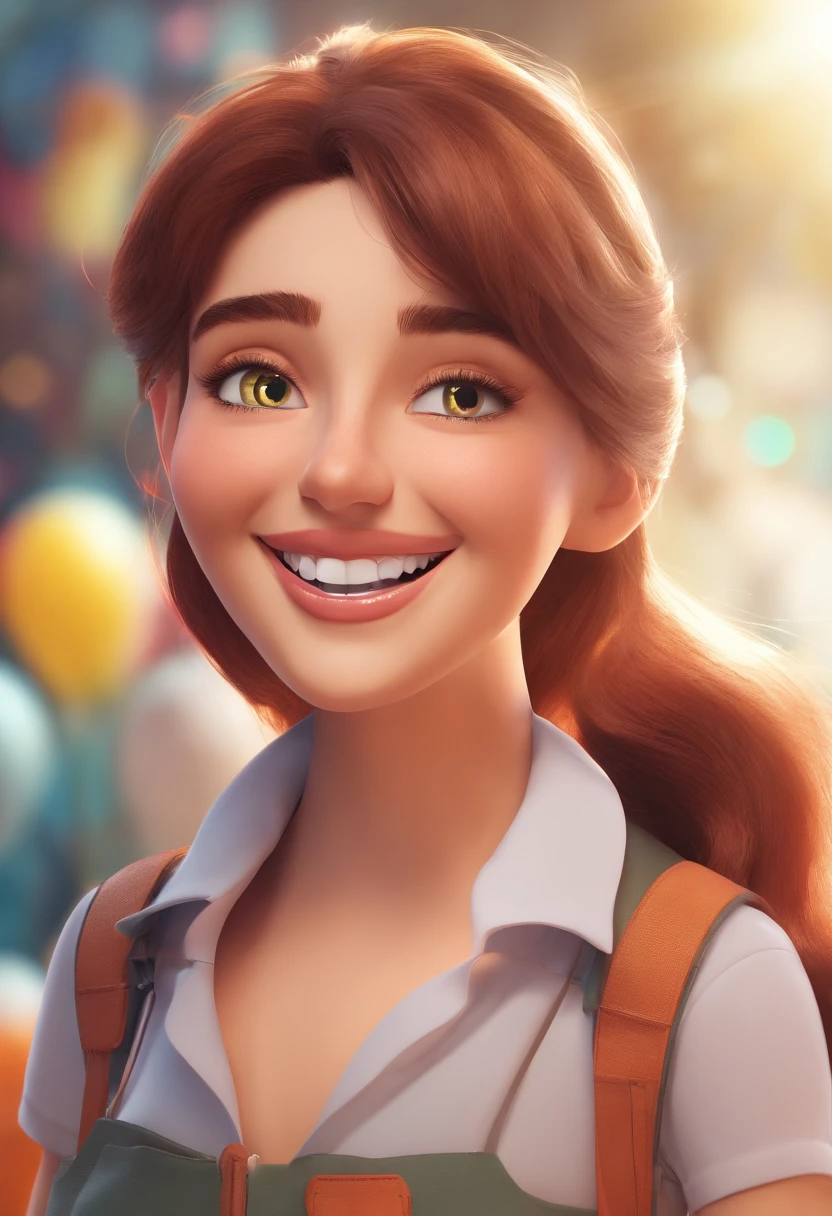 Illustration d’homme souriant, Sourire malsain, Homme à la peau brune avec un sourire géant, sourire joyeux à la caméra, Sourire effronté, Il sourit, très grand sourire, Homme souriant, Photo de profil, Rire grand sourire, Dessin dans un style artistique 3D, C4D, Fond de couleur blanc pur, Disney Style, Pixar Style Render Illustration Super Détail, 8k